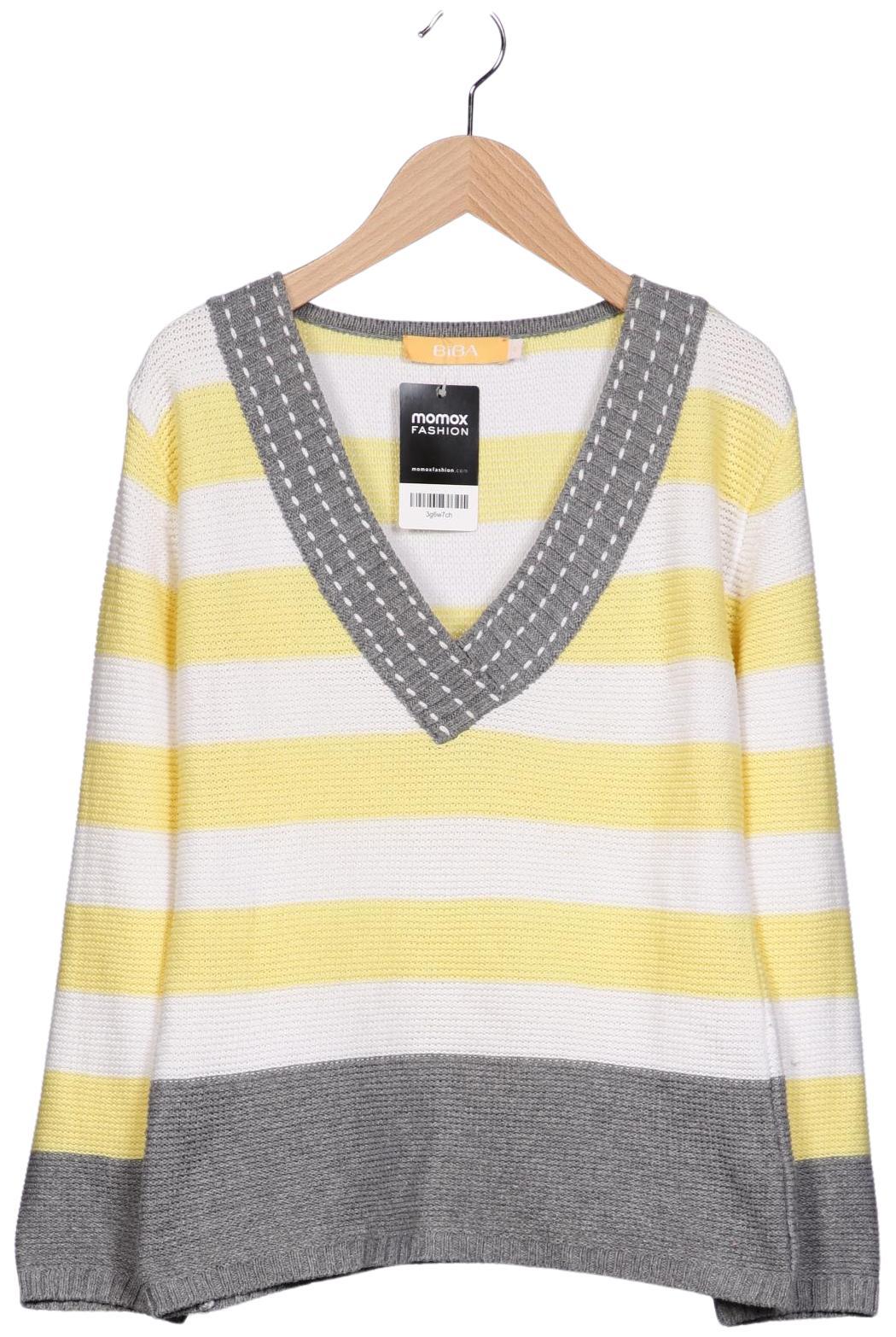 

BiBA Damen Pullover, gelb, Gr. 36