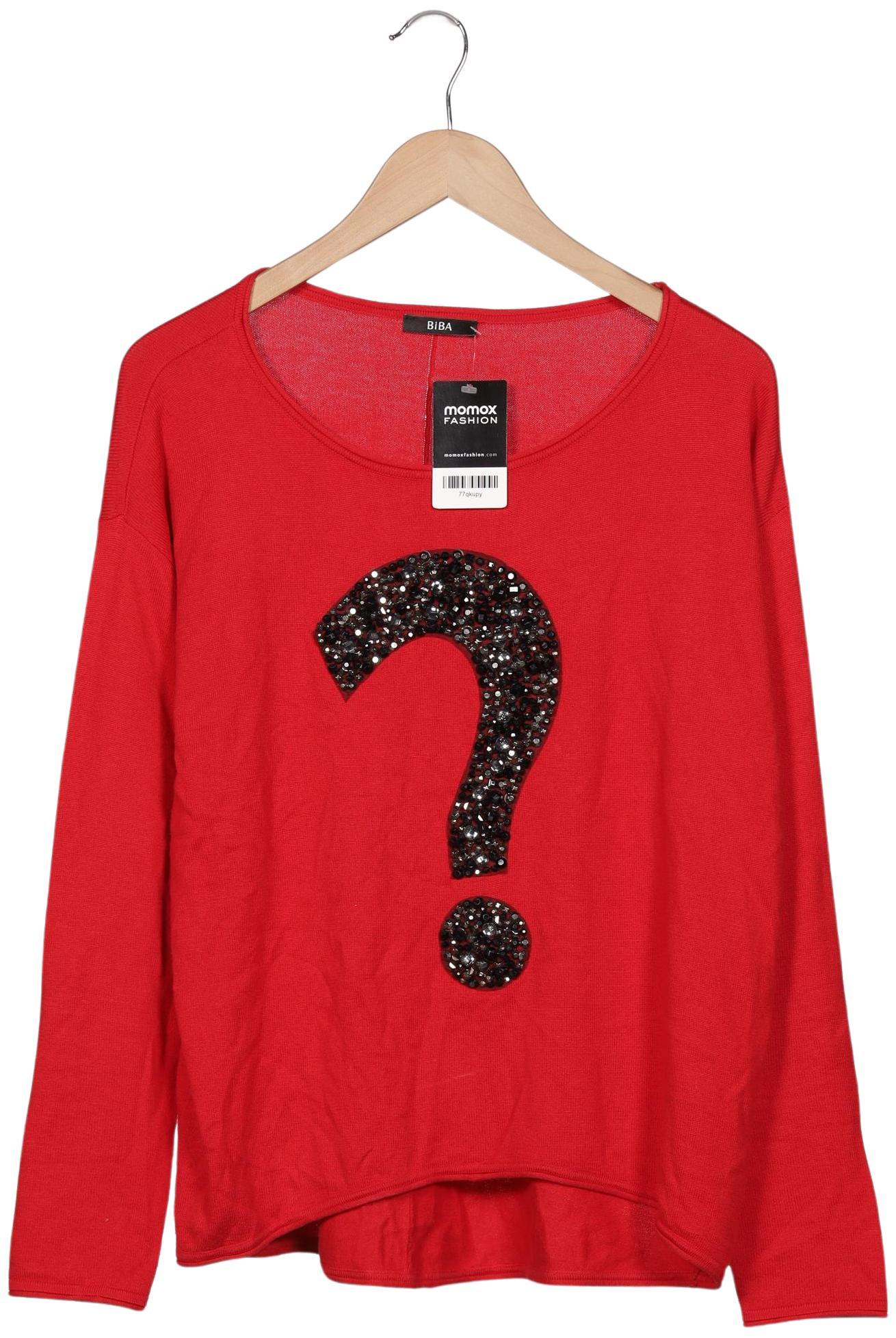 

BiBA Damen Pullover, rot, Gr. 38