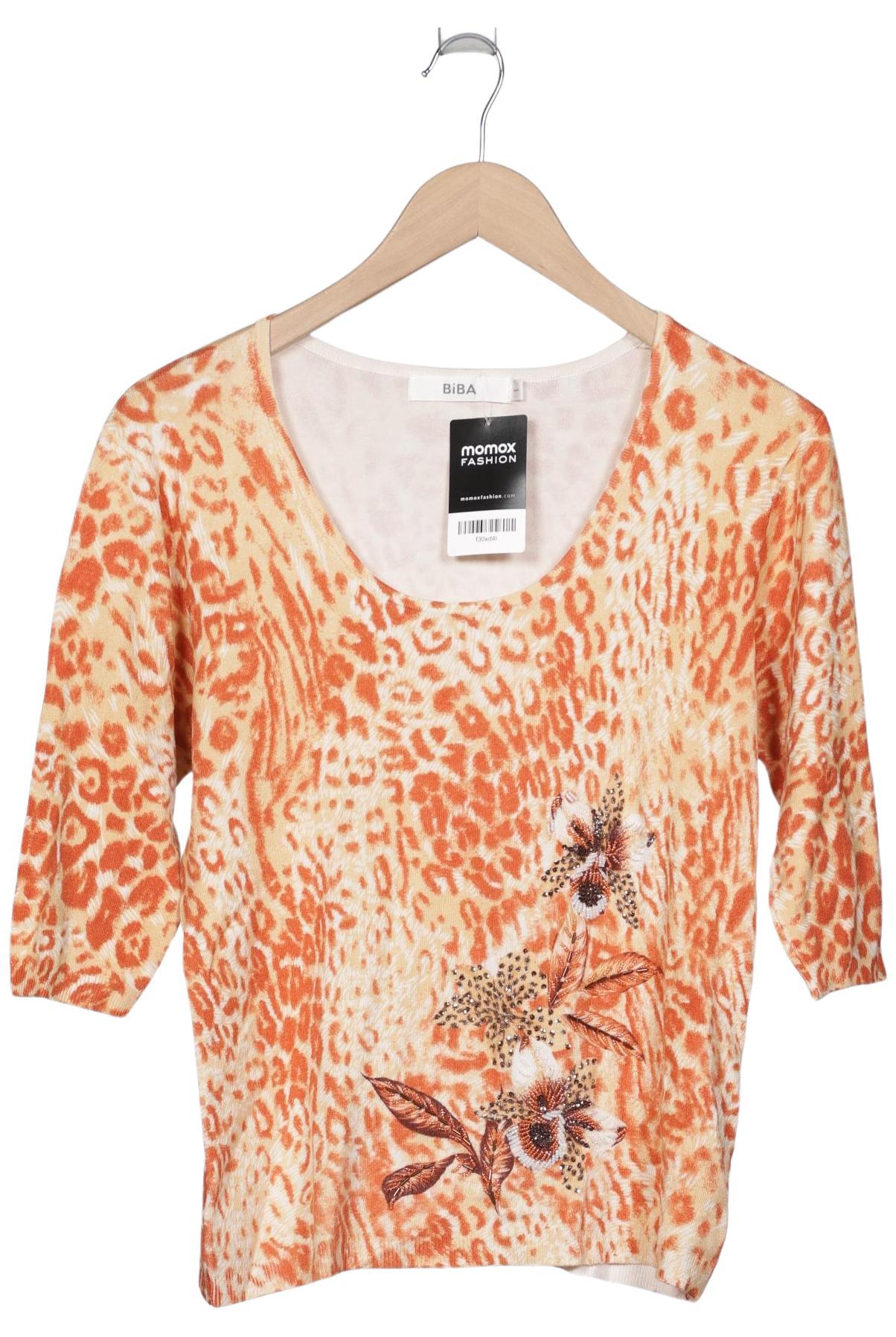 

BiBA Damen Pullover, orange, Gr. 36