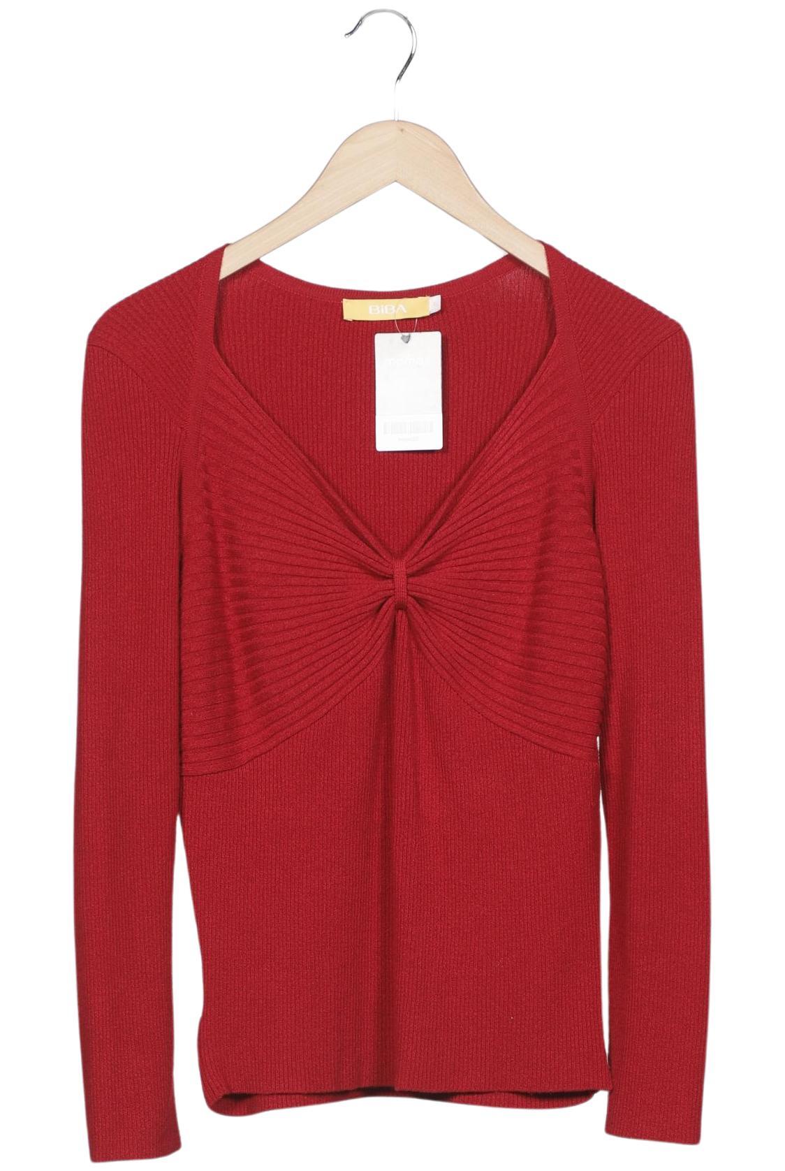 

BiBA Damen Pullover, rot, Gr. 36
