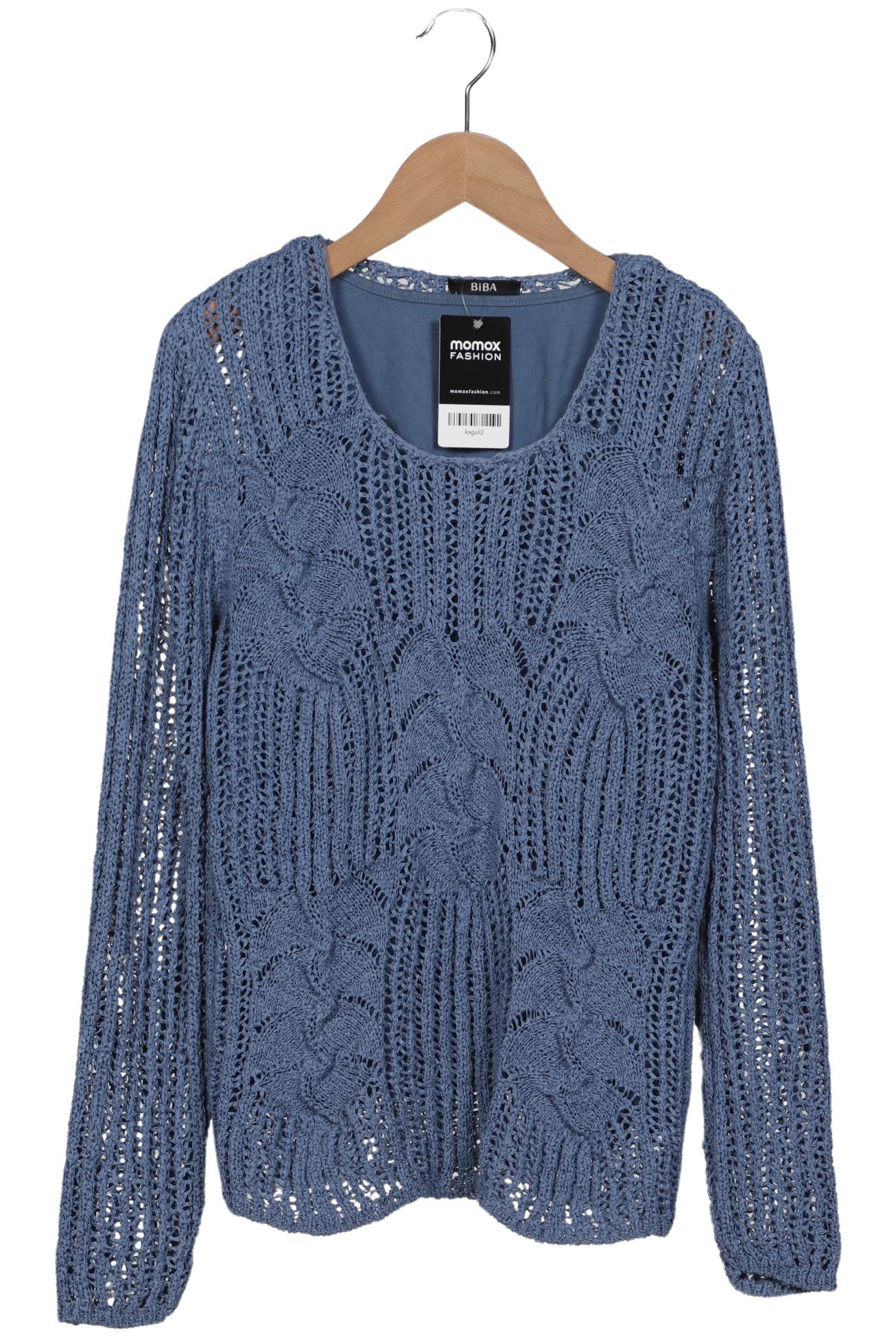 

BiBA Damen Pullover, blau, Gr. 38