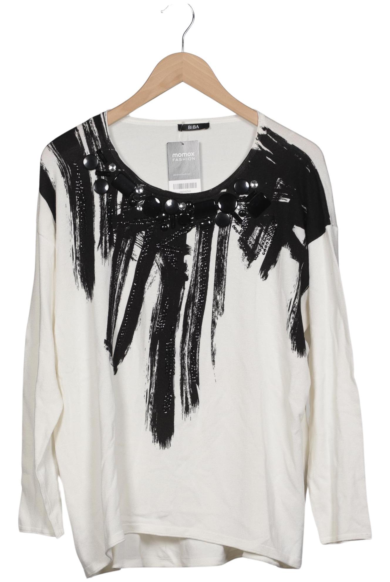 

BiBA Damen Pullover, weiß, Gr. 44