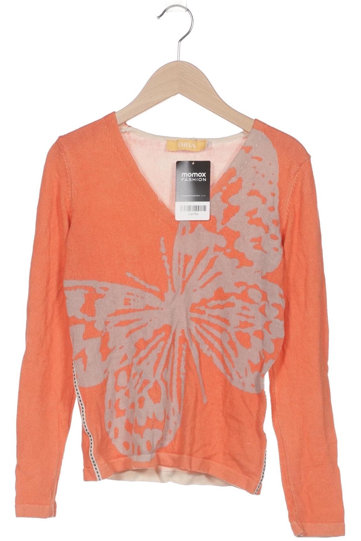 

BiBA Damen Pullover, orange, Gr. 36