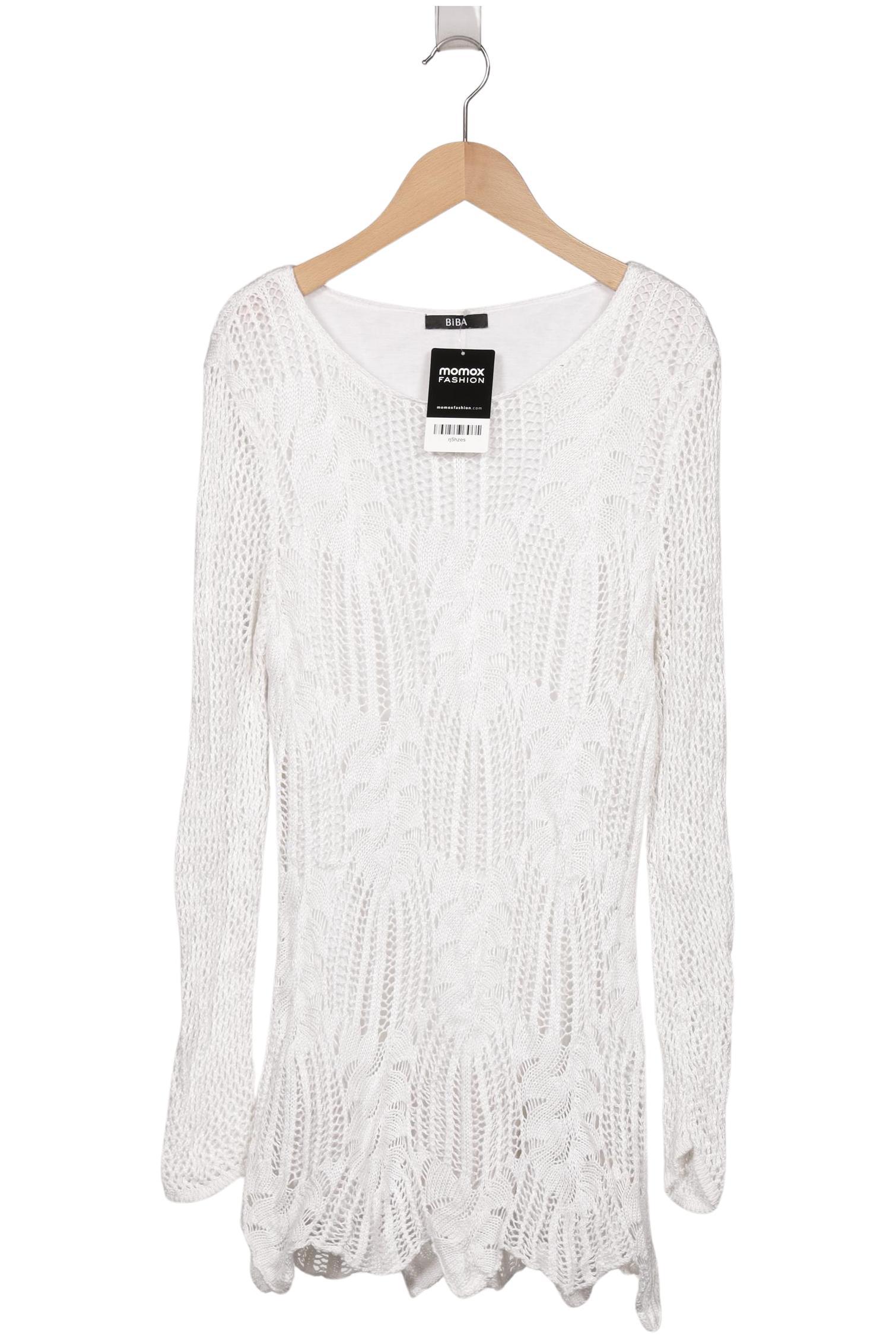 

BiBA Damen Pullover, weiß, Gr. 42