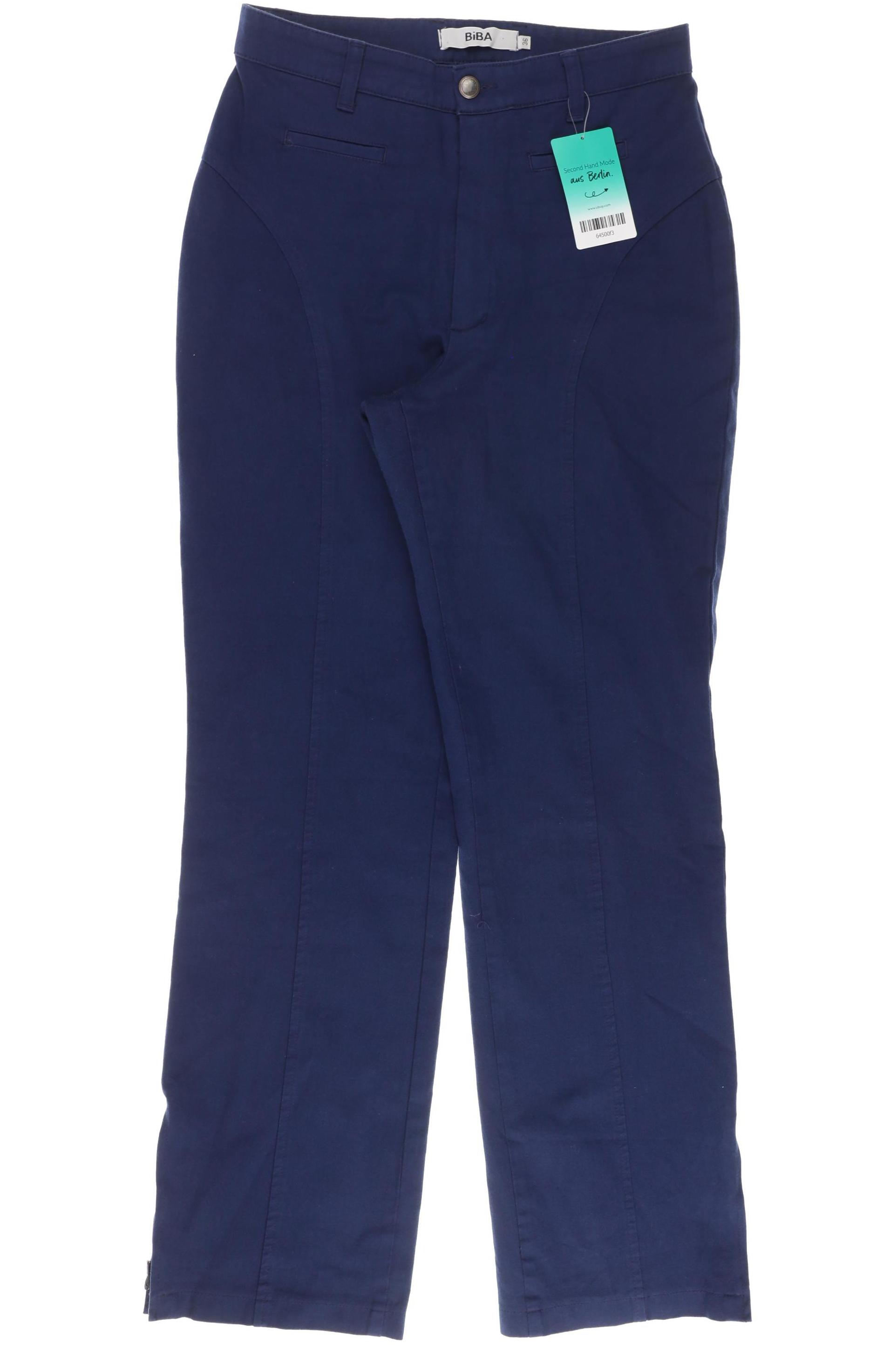 

BiBA Damen Stoffhose, blau, Gr. 36