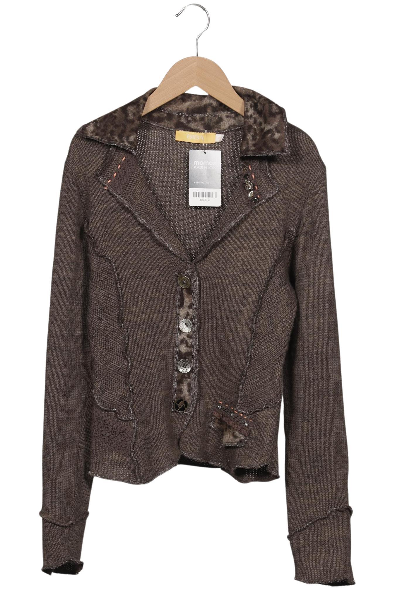 

BiBA Damen Strickjacke, braun, Gr. 36