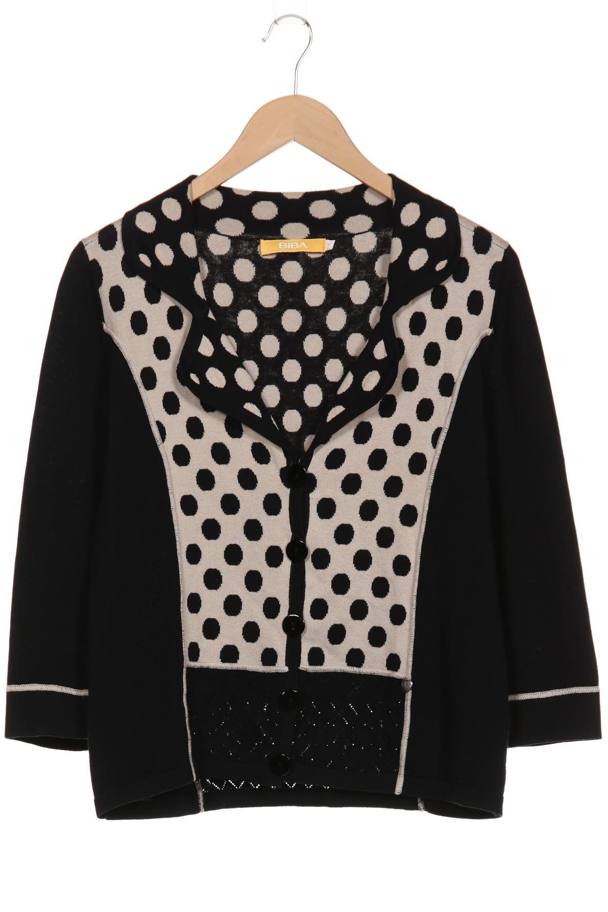 

BiBA Damen Strickjacke, schwarz, Gr. 38