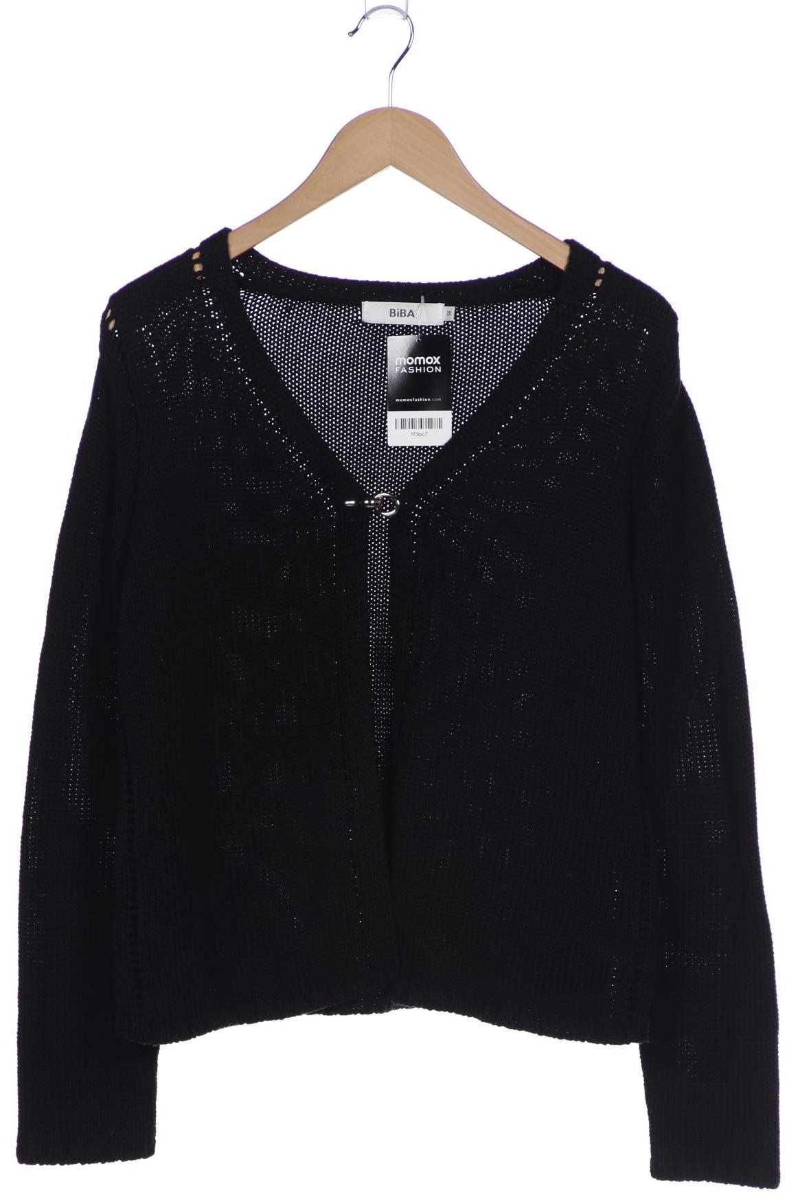 

BiBA Damen Strickjacke, schwarz, Gr. 38