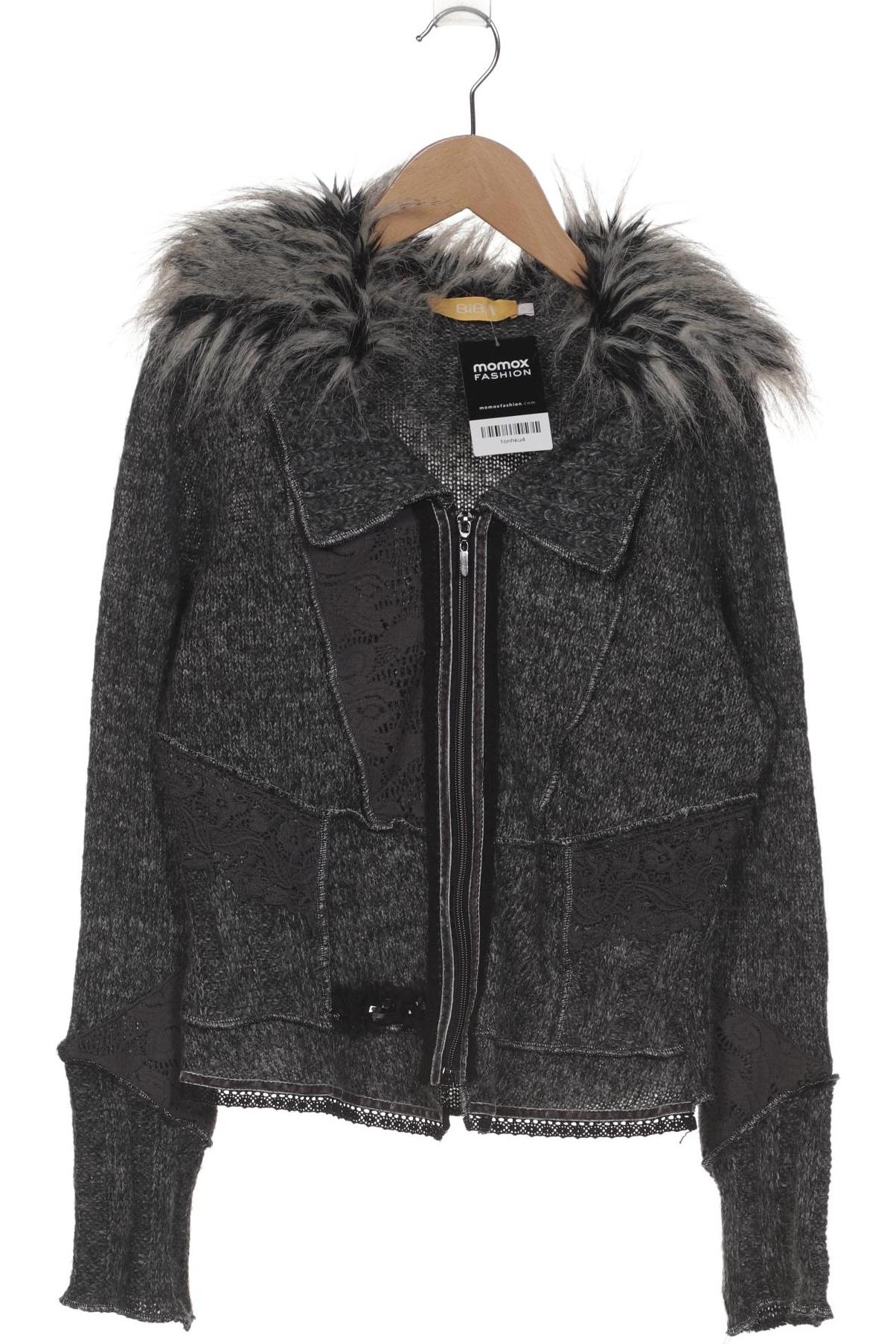 

BiBA Damen Strickjacke, grau, Gr. 36