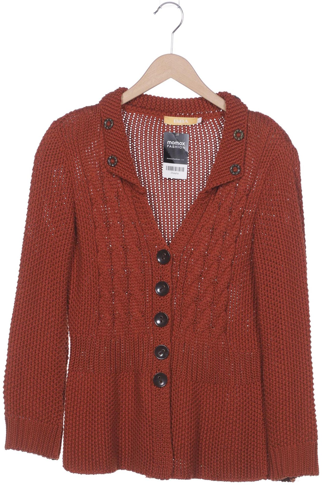 

BiBA Damen Strickjacke, orange, Gr. 42