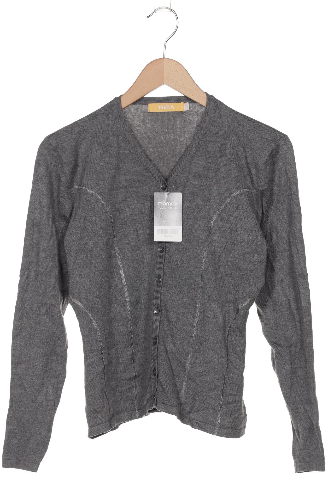 

BiBA Damen Strickjacke, grau, Gr. 38