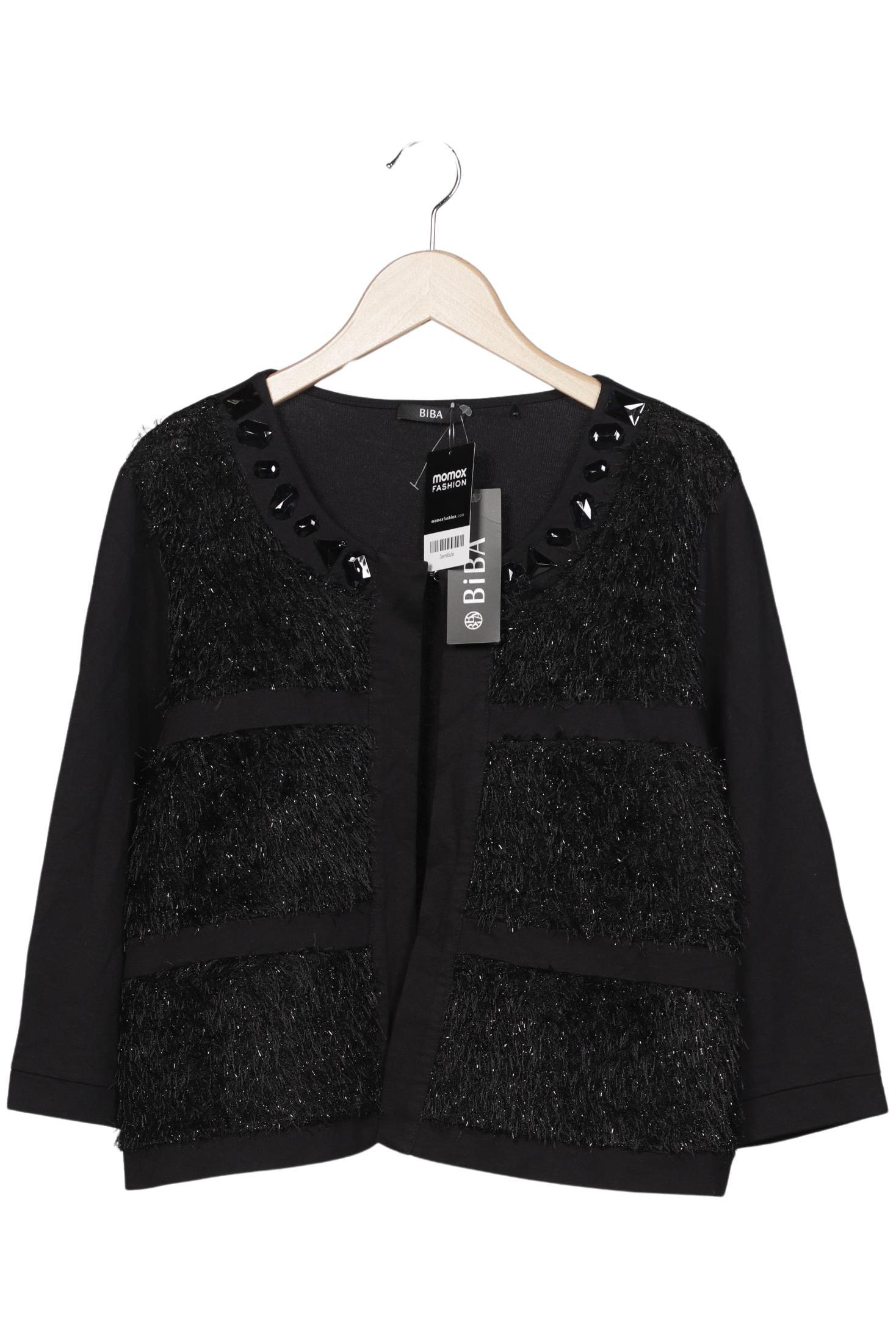 

BiBA Damen Strickjacke, schwarz, Gr. 44