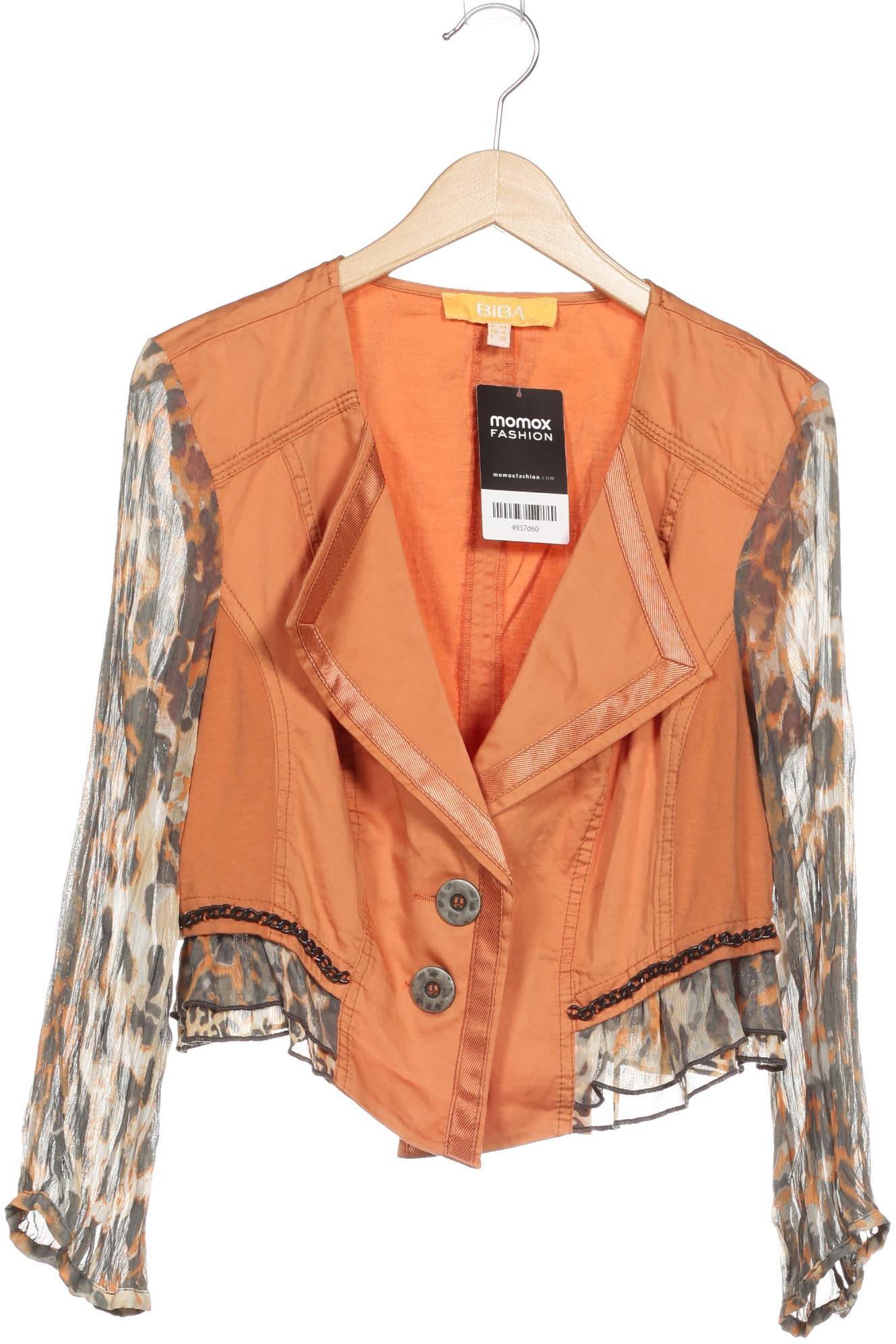 

BiBA Damen Strickjacke, orange, Gr. 34