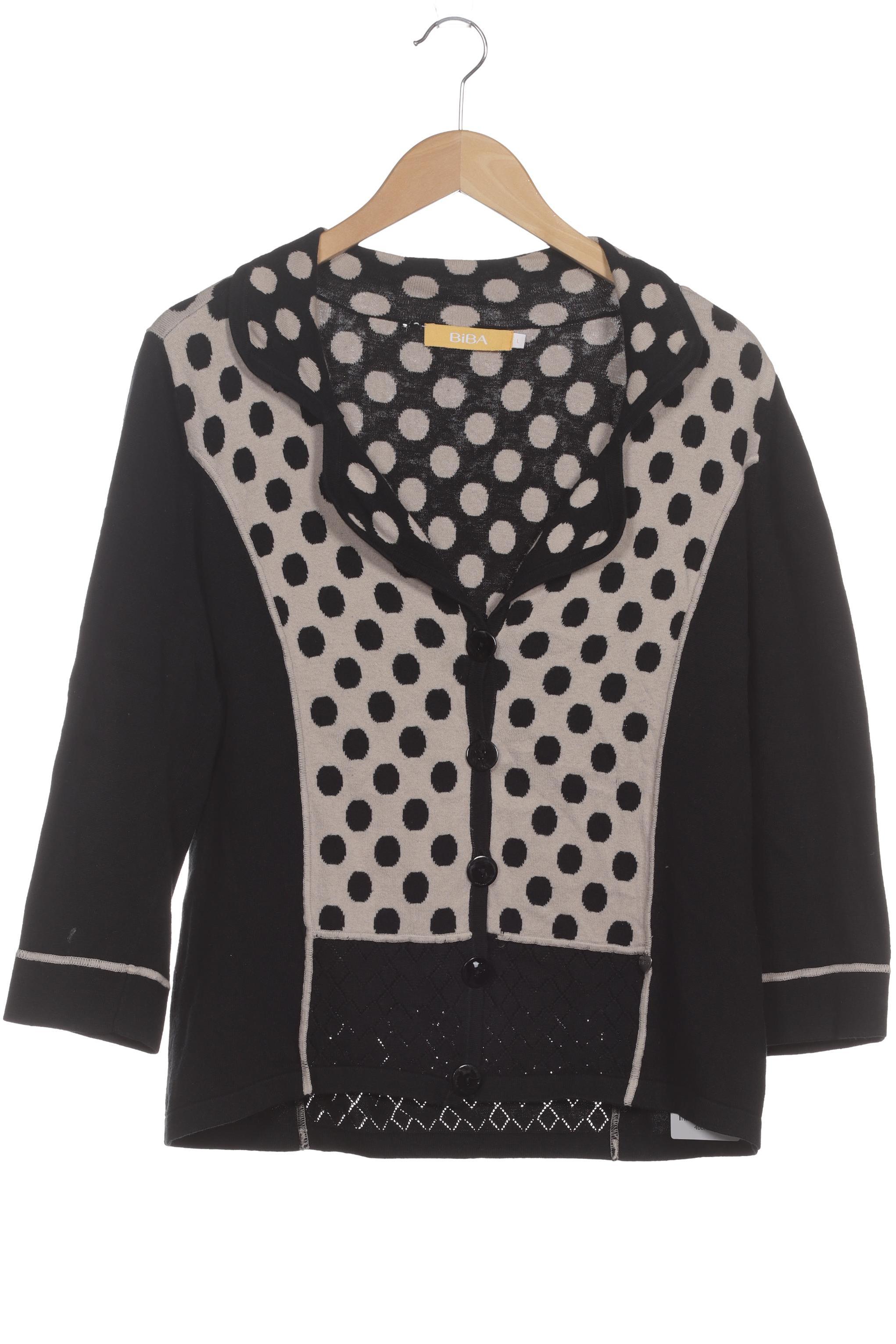 

BiBA Damen Strickjacke, schwarz, Gr. 42