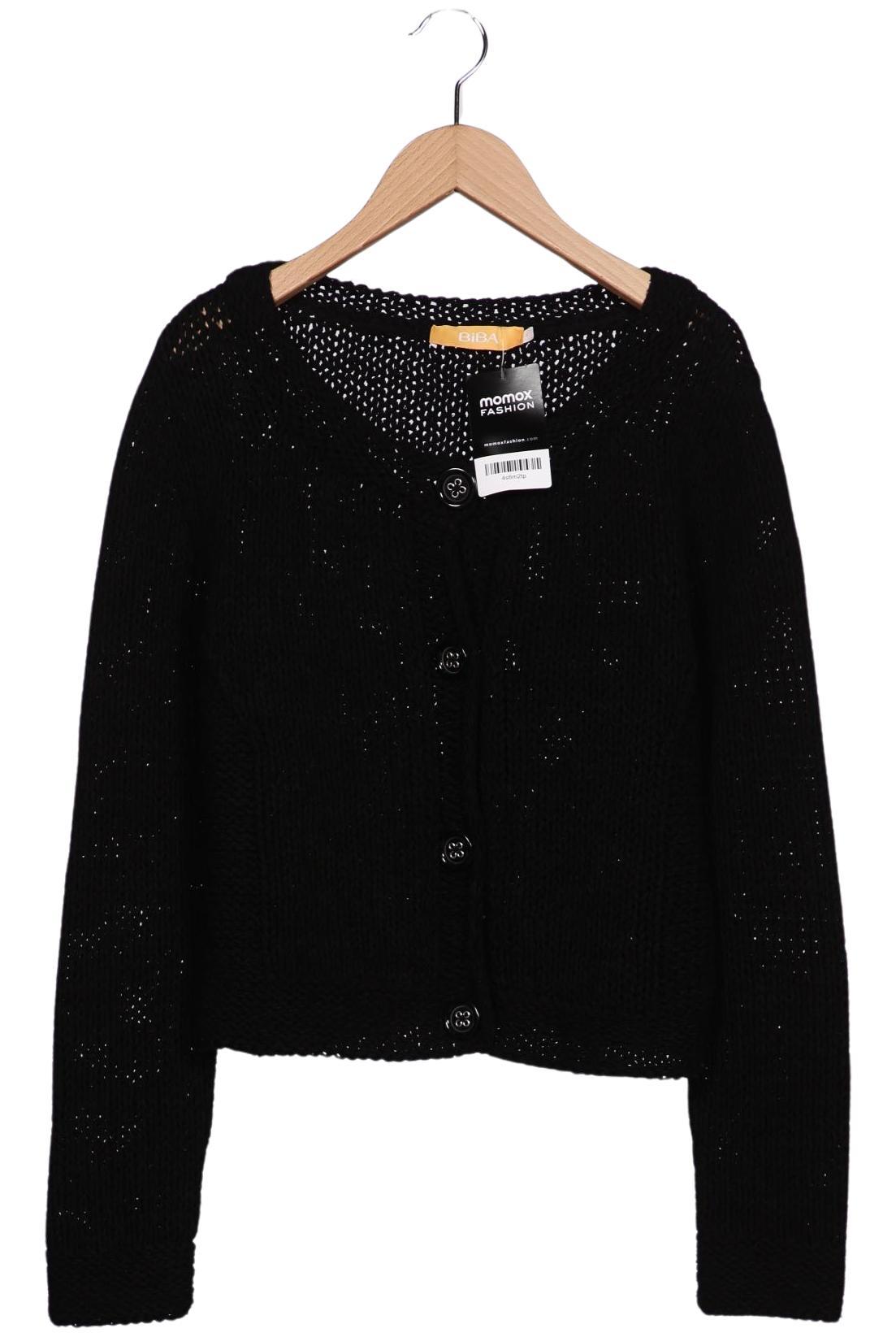 

BiBA Damen Strickjacke, schwarz, Gr. 36