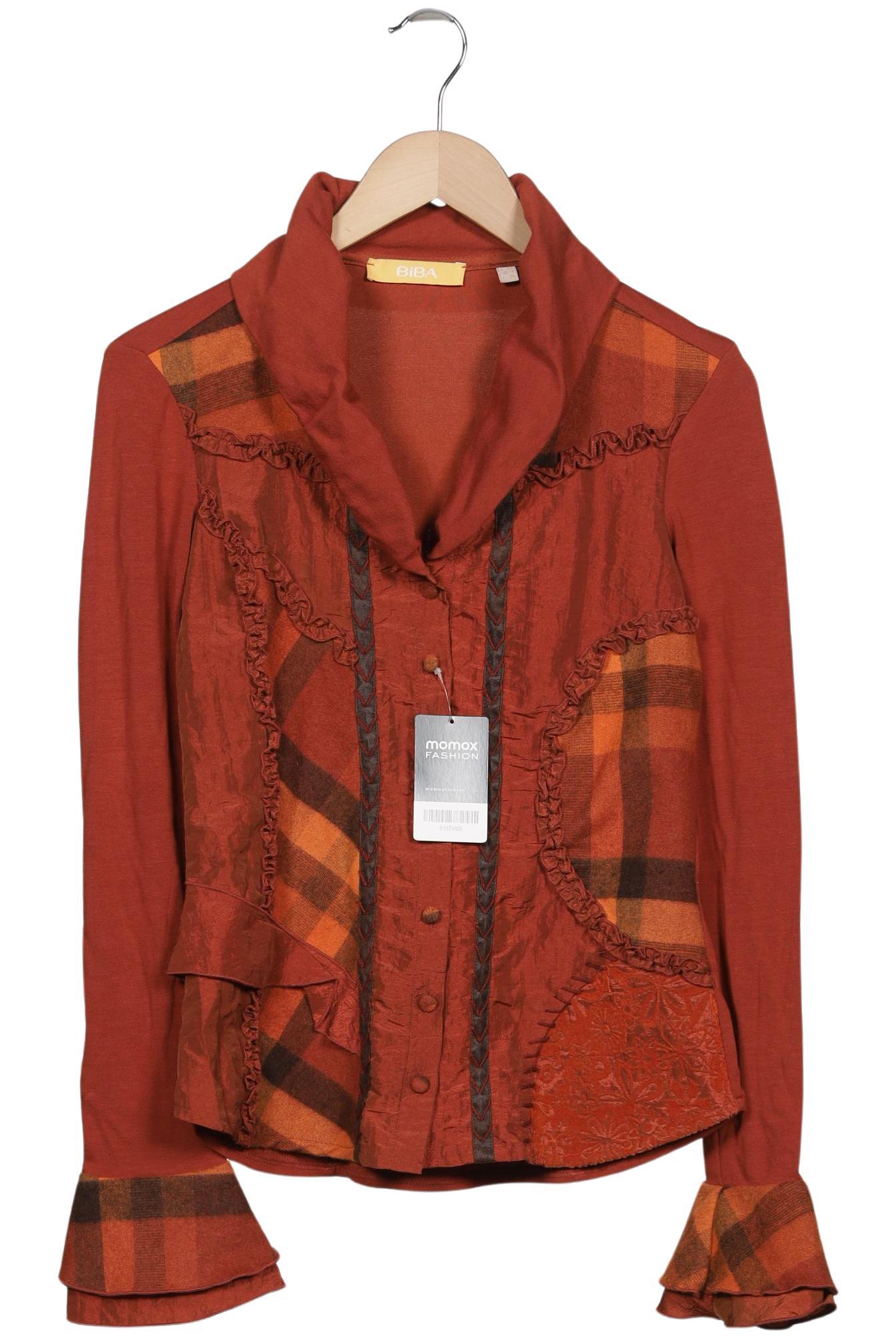 

BiBA Damen Strickjacke, orange, Gr. 34