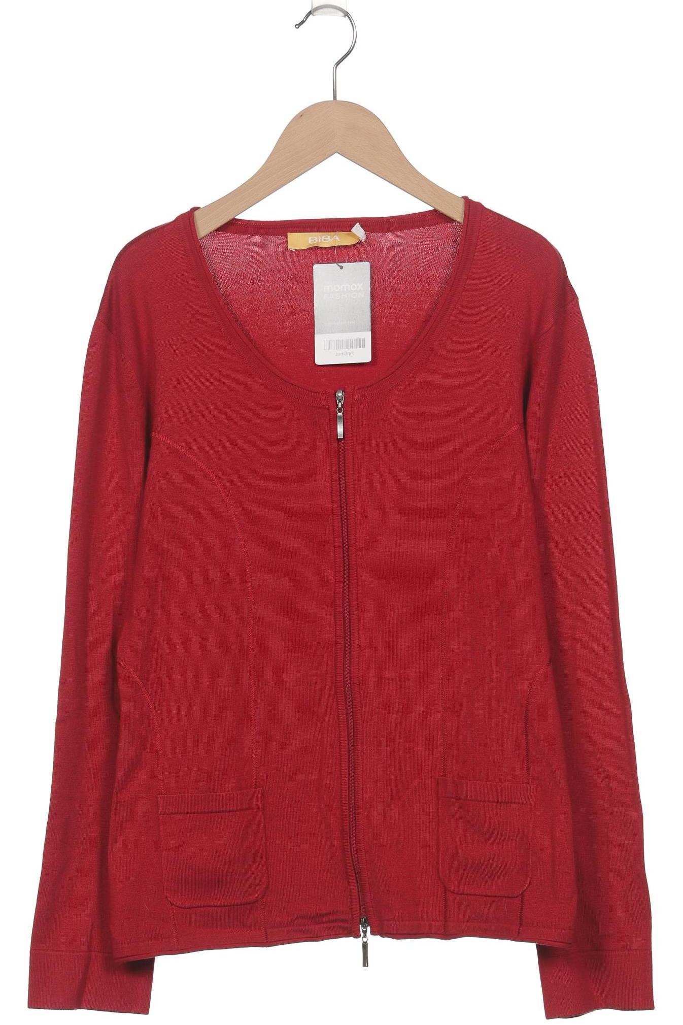 

BiBA Damen Strickjacke, rot, Gr. 38