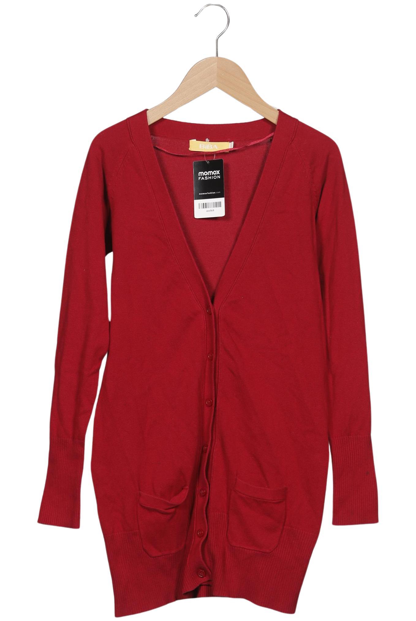 

BiBA Damen Strickjacke, rot, Gr. 36