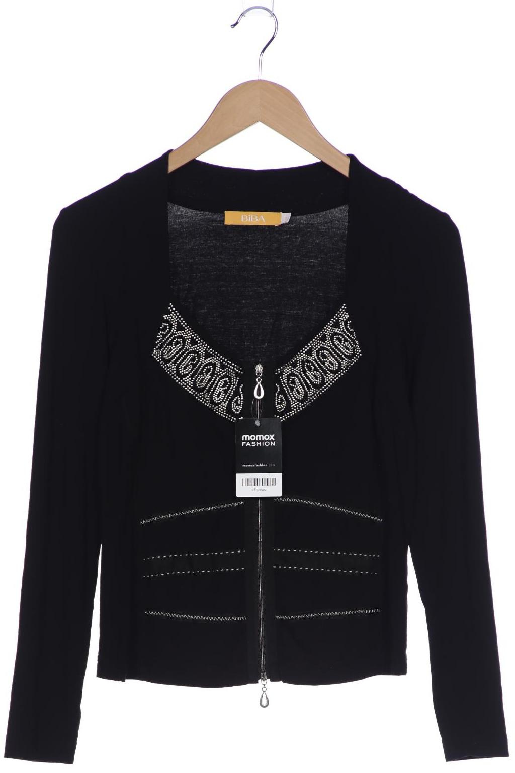 

BiBA Damen Strickjacke, schwarz, Gr. 38