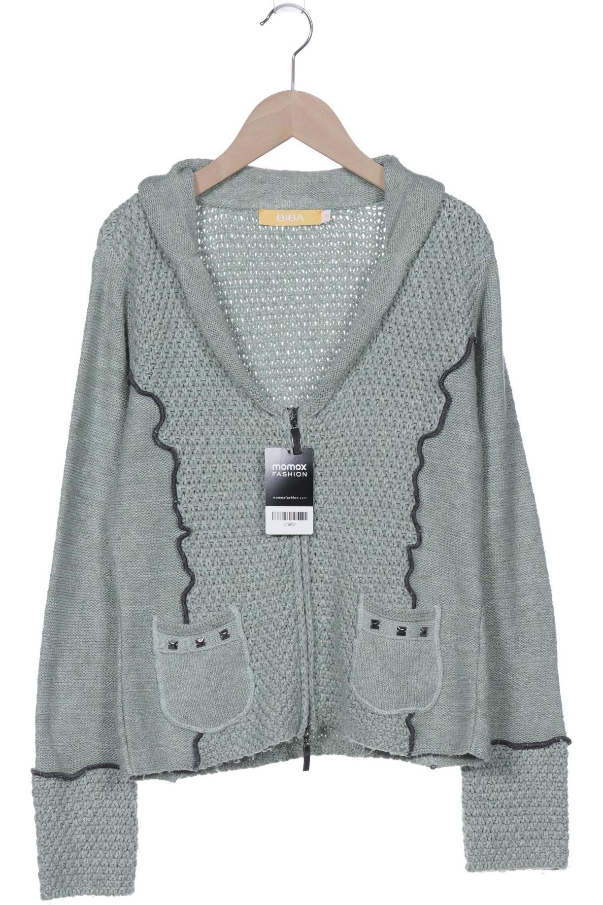 Thumbnail - BiBA Damen Strickjacke, grün, Gr. 34