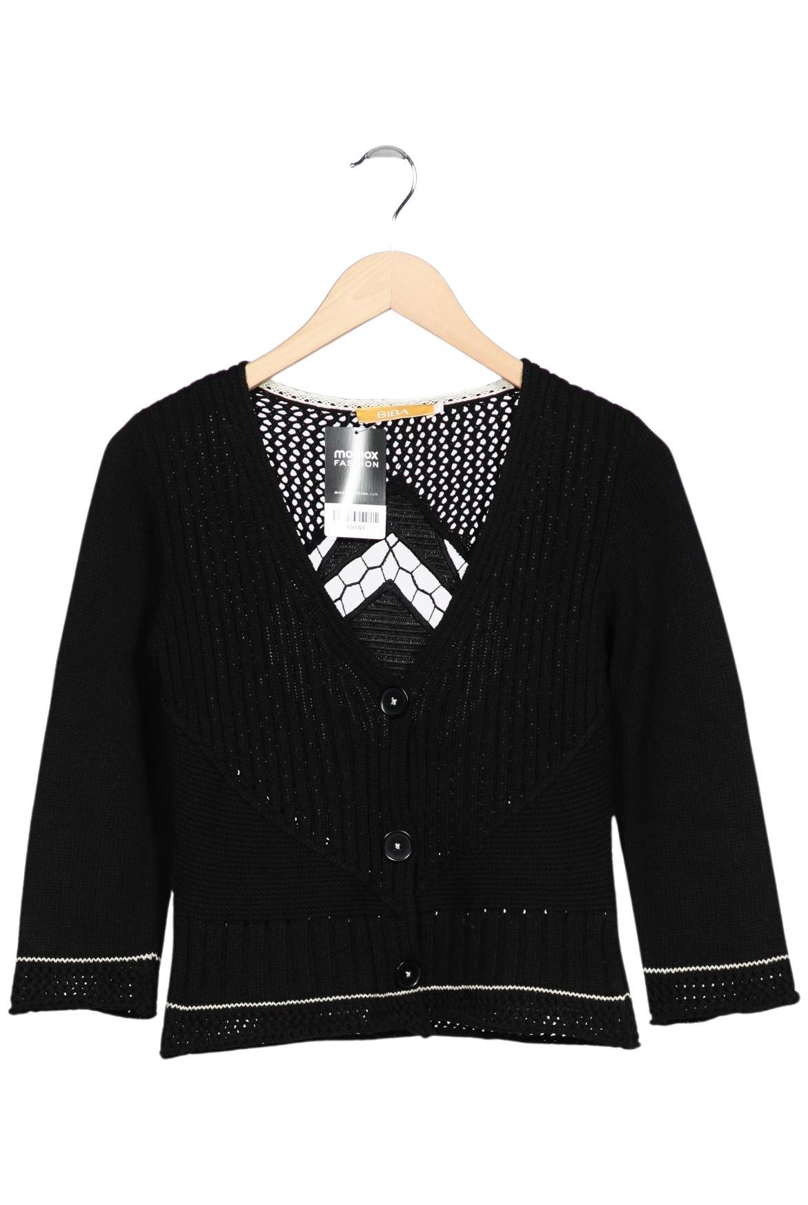

BiBA Damen Strickjacke, schwarz, Gr. 36