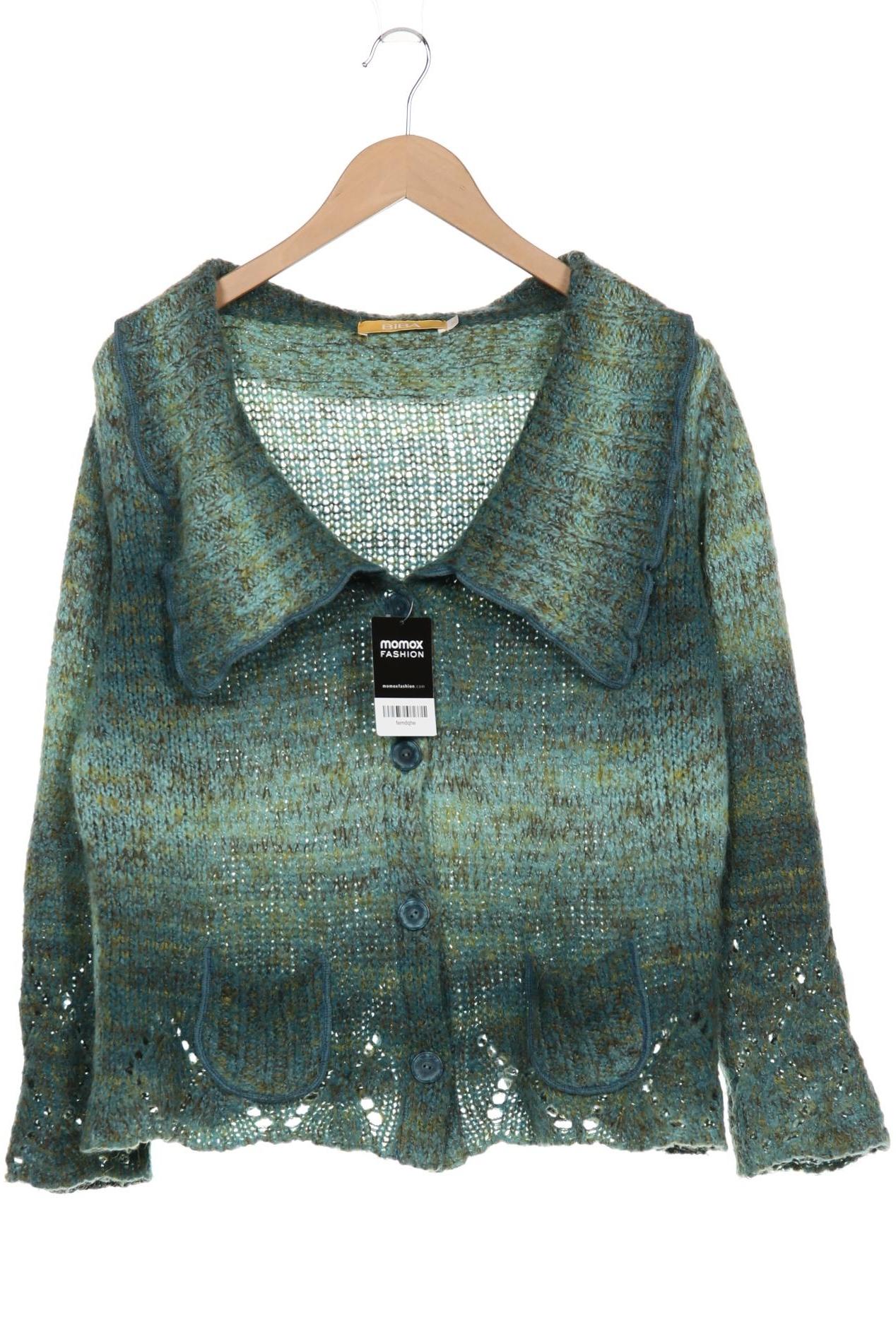 

BiBA Damen Strickjacke, türkis, Gr. 42