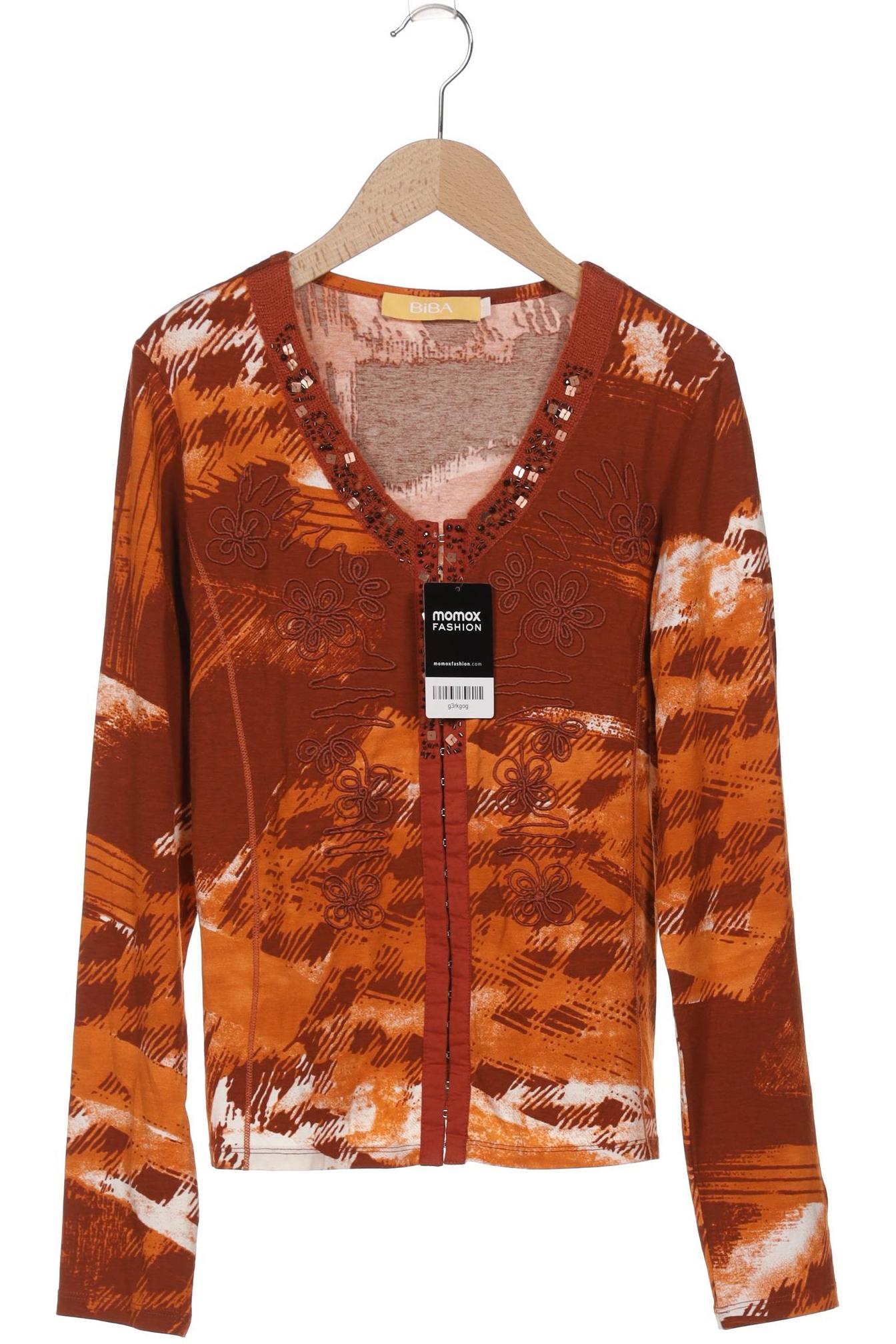 

BiBA Damen Strickjacke, orange, Gr. 36