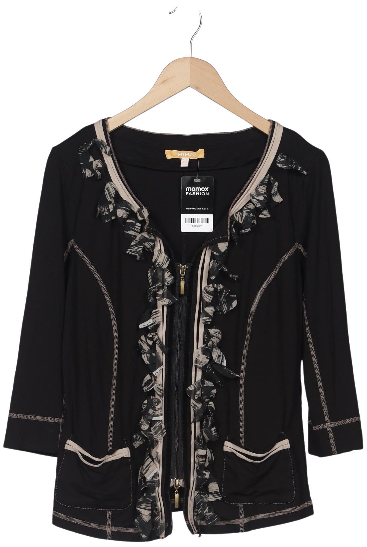 

BiBA Damen Strickjacke, schwarz, Gr. 44