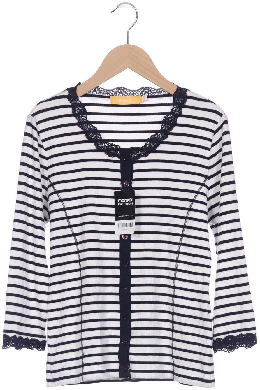 

BiBA Damen Strickjacke, weiß, Gr. 36