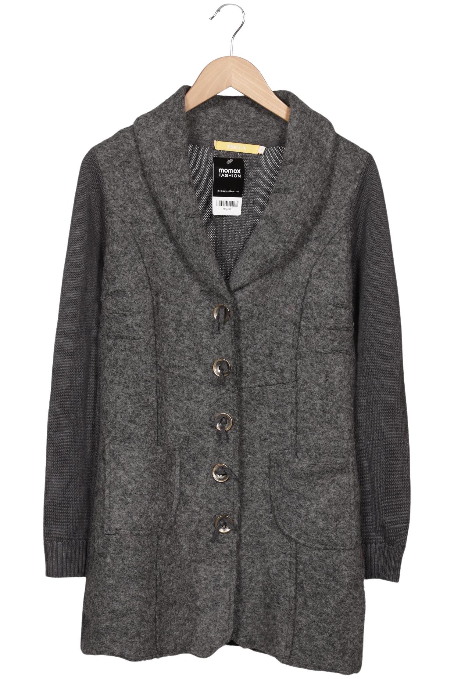 

BiBA Damen Strickjacke, grau, Gr. 36