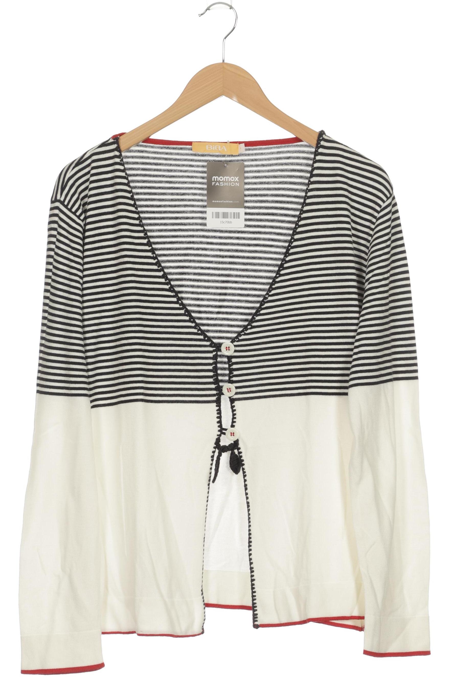 

BiBA Damen Strickjacke, weiß, Gr. 48
