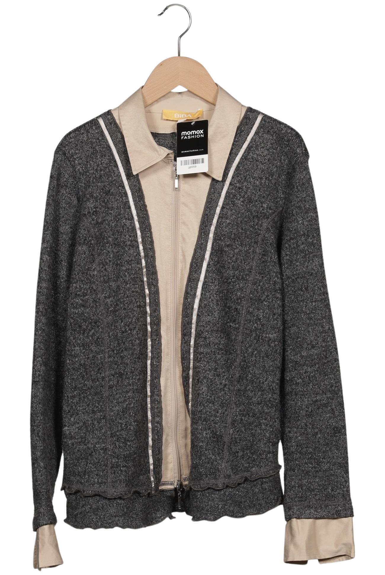 

BiBA Damen Strickjacke, grau, Gr. 44