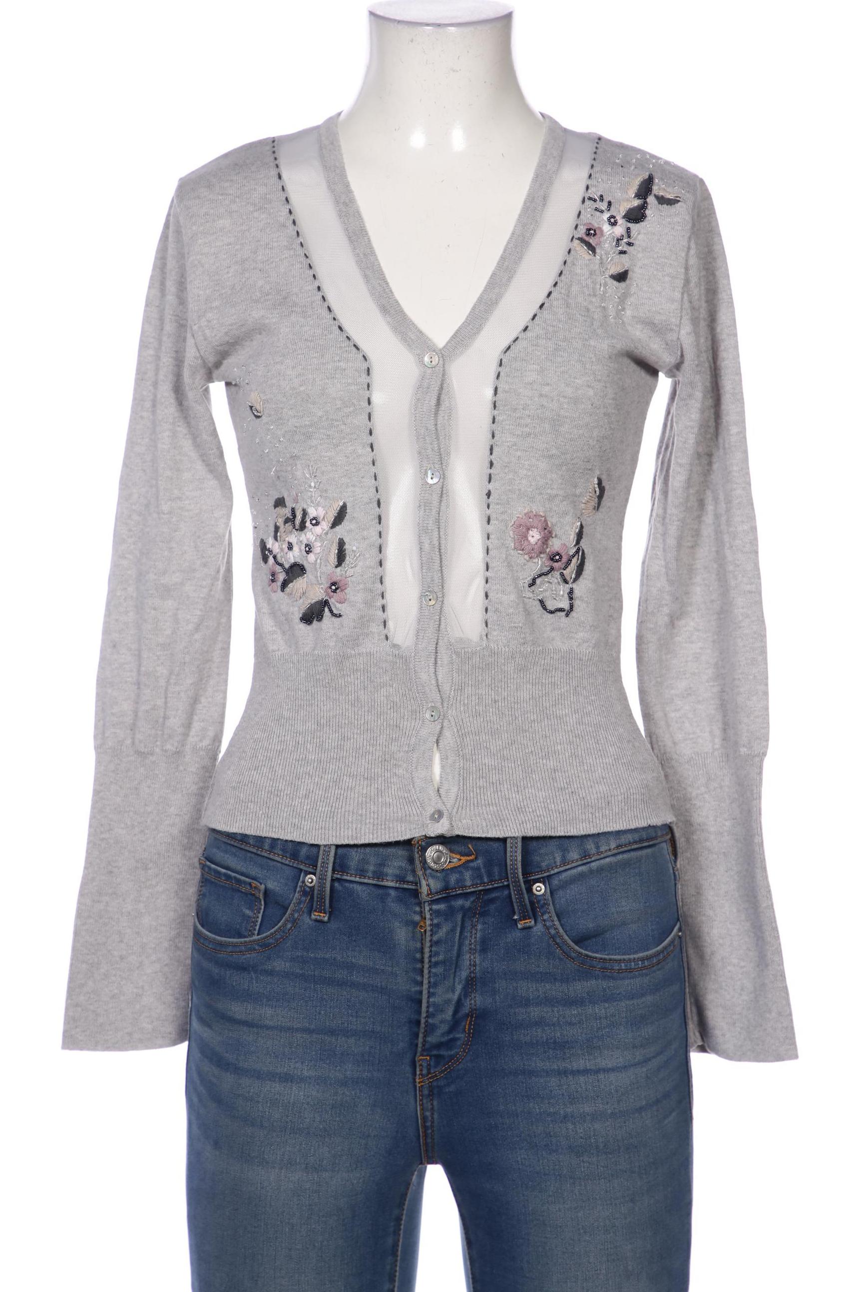 

BiBA Damen Strickjacke, grau, Gr. 36