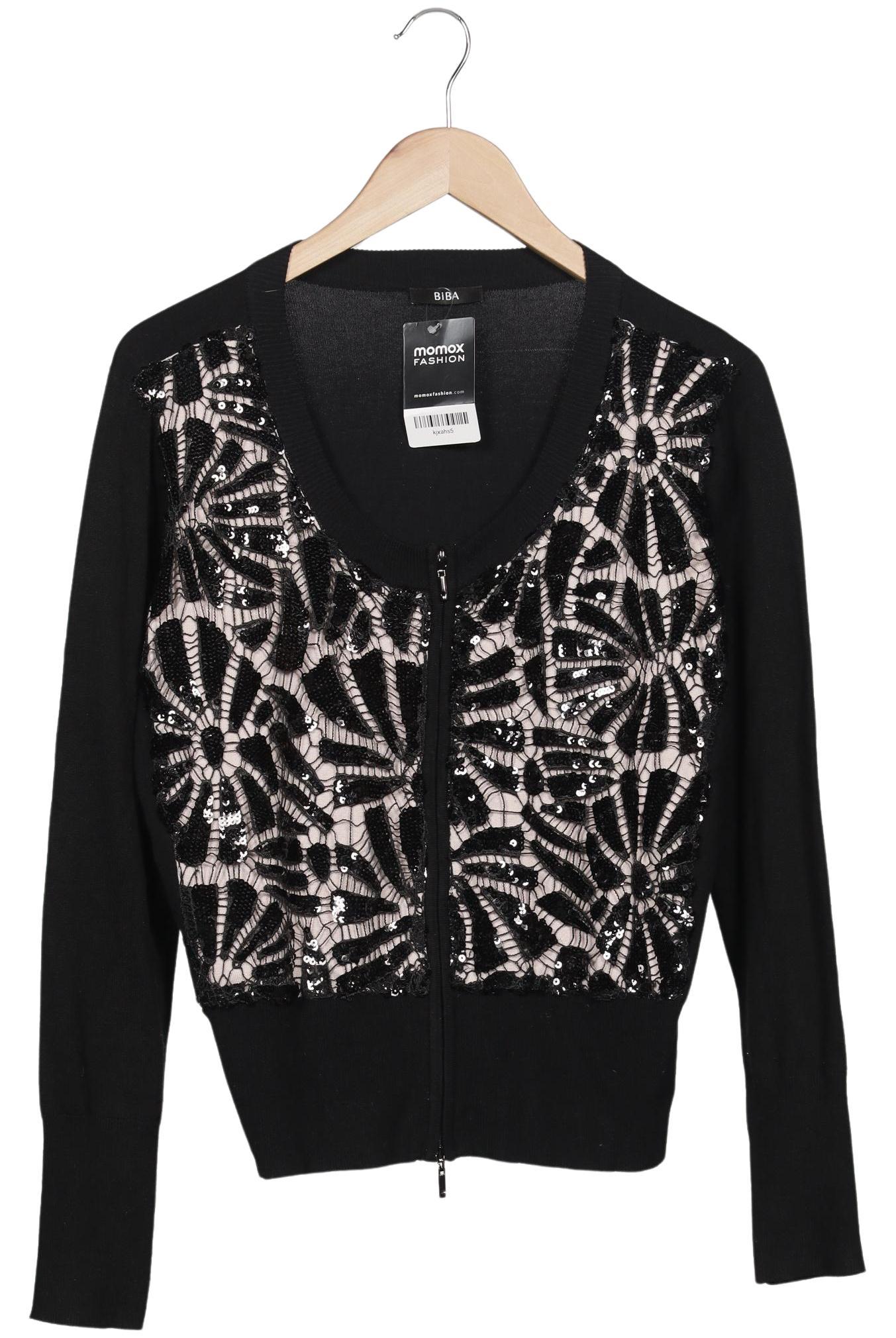 

BiBA Damen Strickjacke, schwarz, Gr. 38