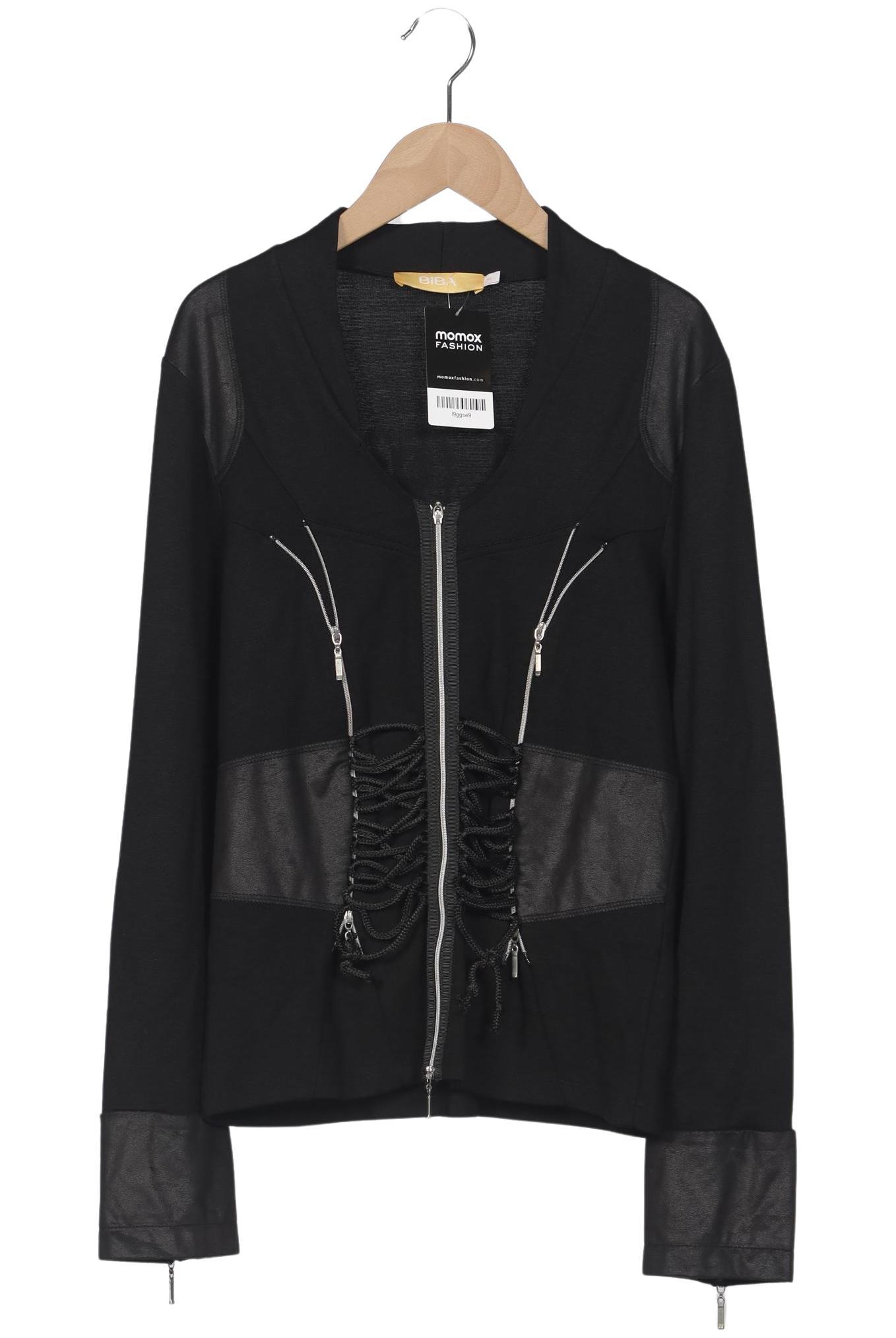 

BiBA Damen Strickjacke, schwarz, Gr. 38