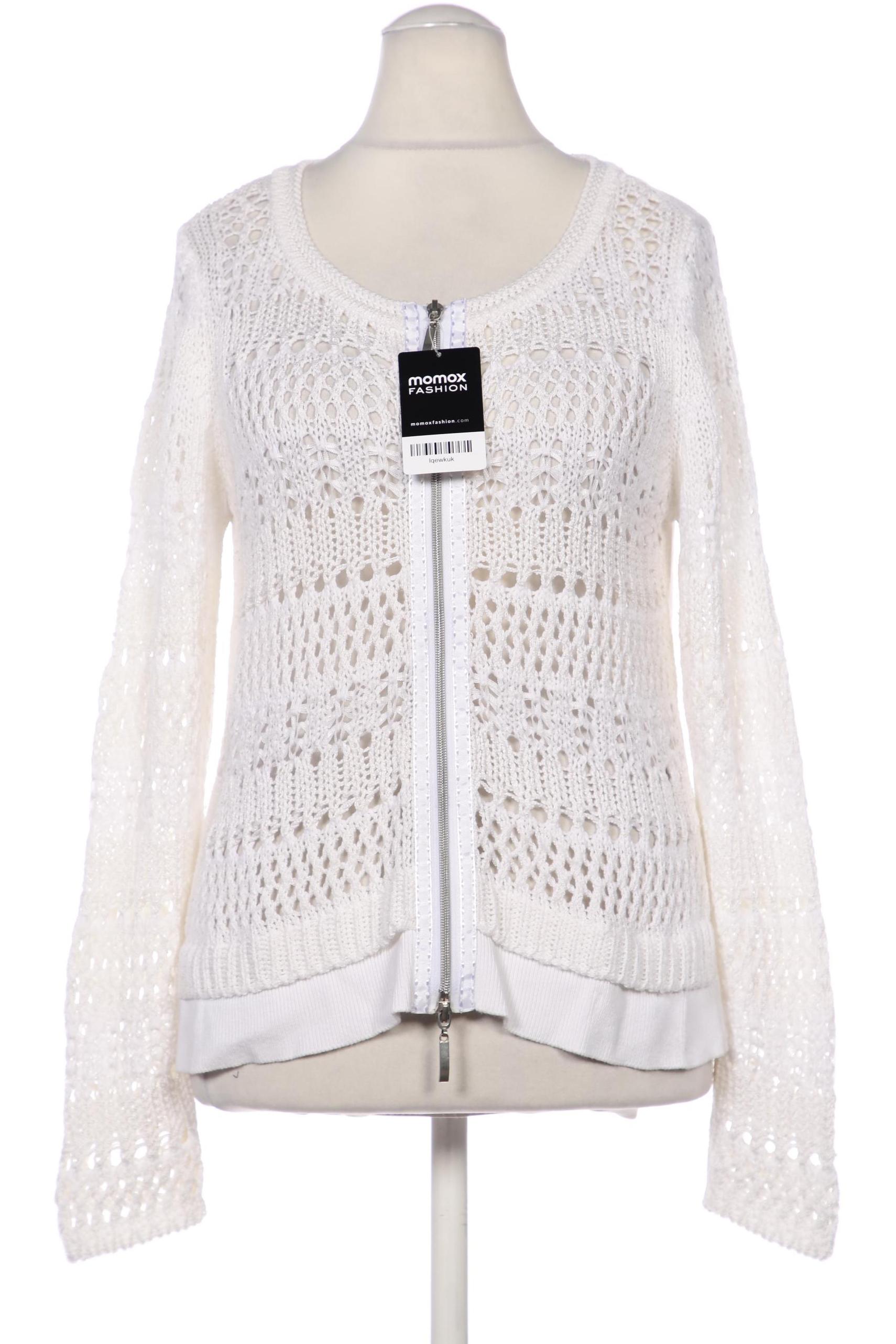

BiBA Damen Strickjacke, weiß, Gr. 36