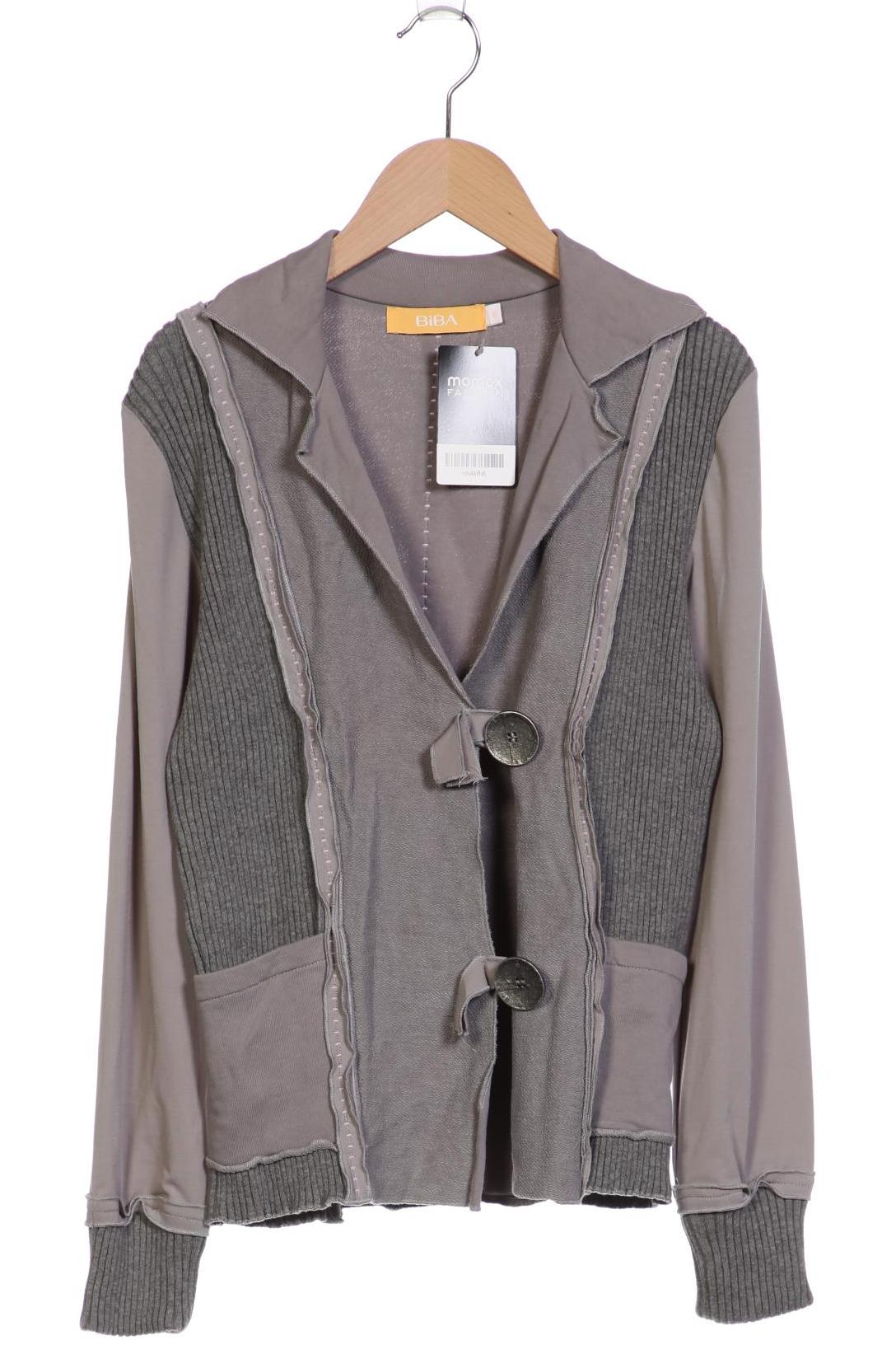 

BiBA Damen Strickjacke, grau, Gr. 36