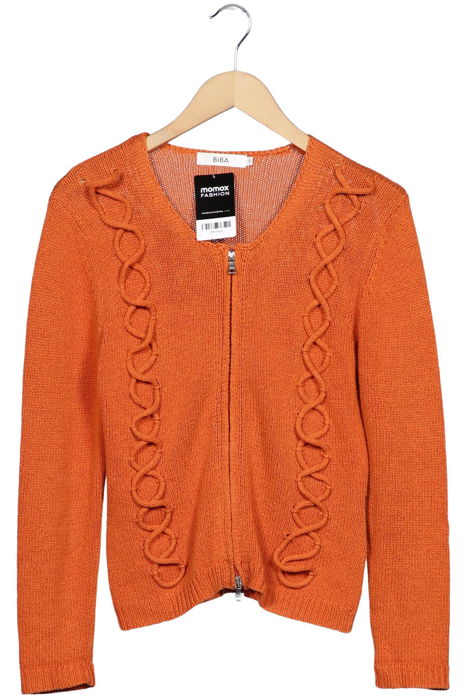 

BiBA Damen Strickjacke, orange, Gr. 36