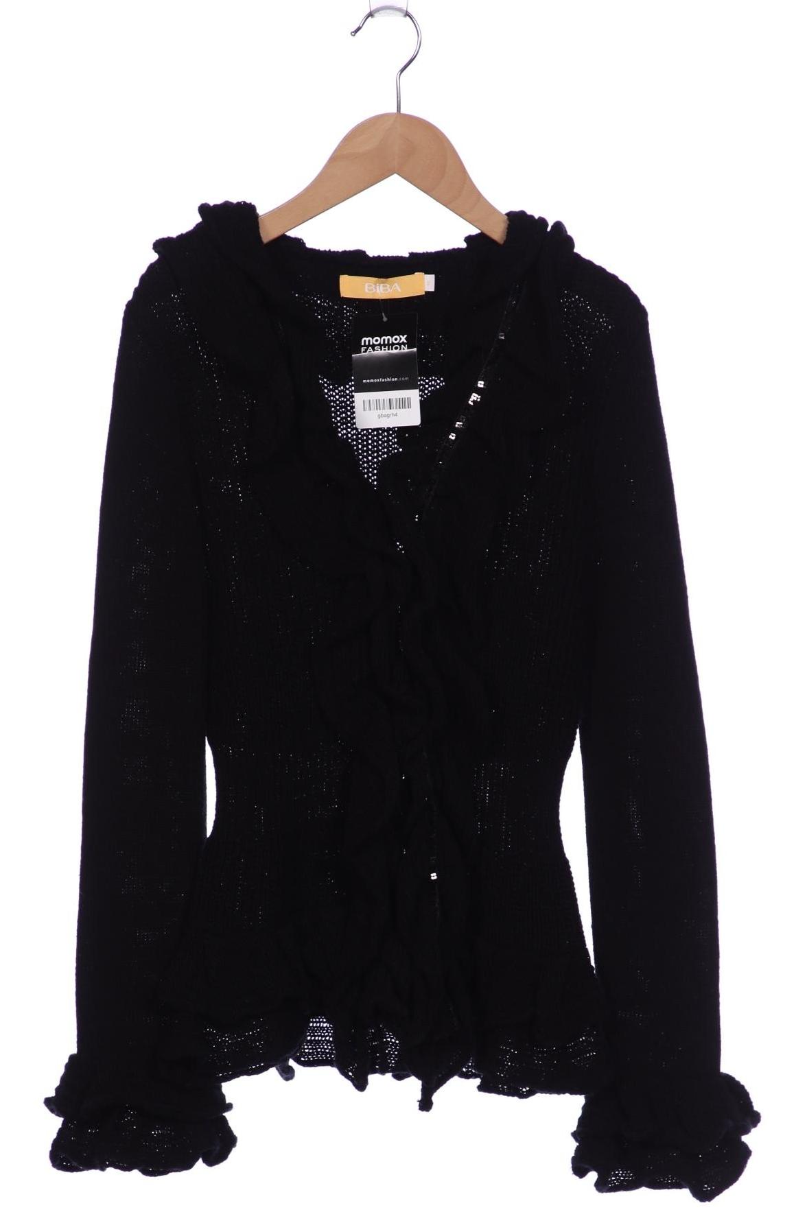 

BiBA Damen Strickjacke, schwarz, Gr. 36