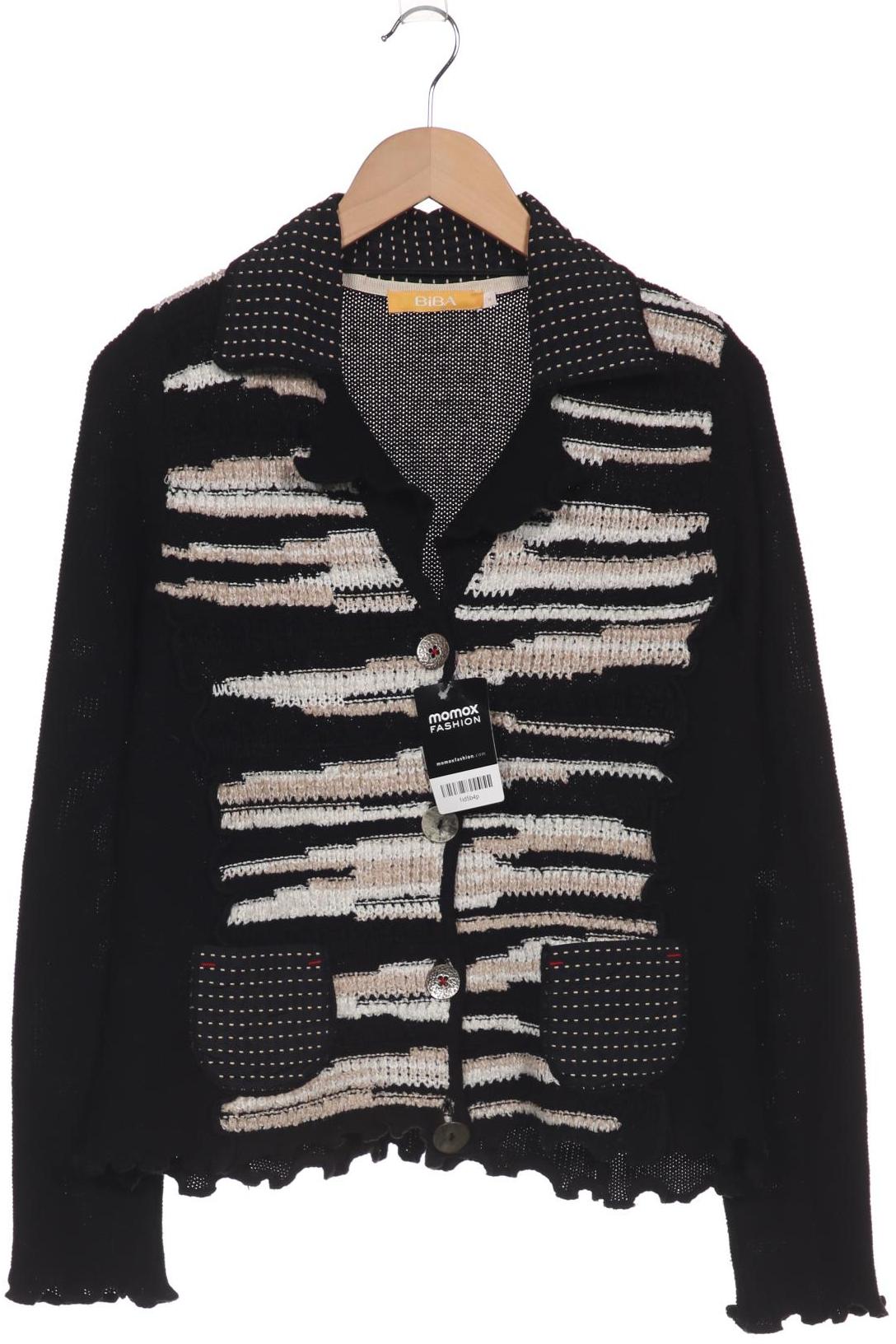 

BiBA Damen Strickjacke, schwarz, Gr. 38
