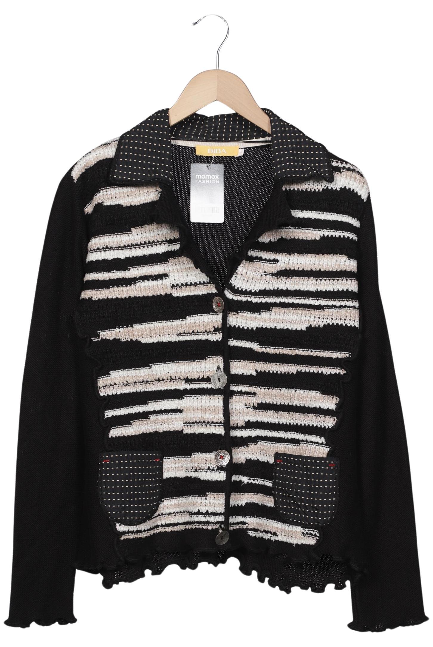 

BiBA Damen Strickjacke, schwarz, Gr. 44