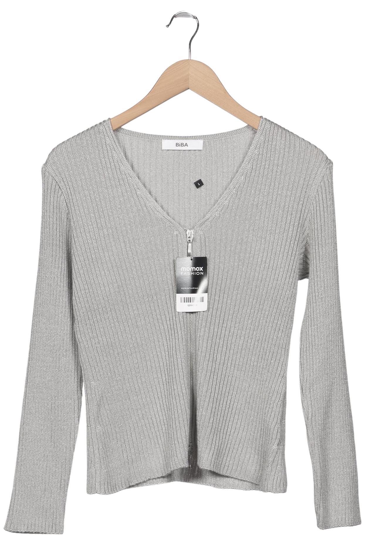 

BiBA Damen Strickjacke, grau, Gr. 34