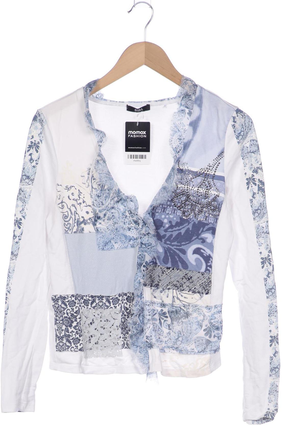 

BiBA Damen Strickjacke, weiß, Gr. 34
