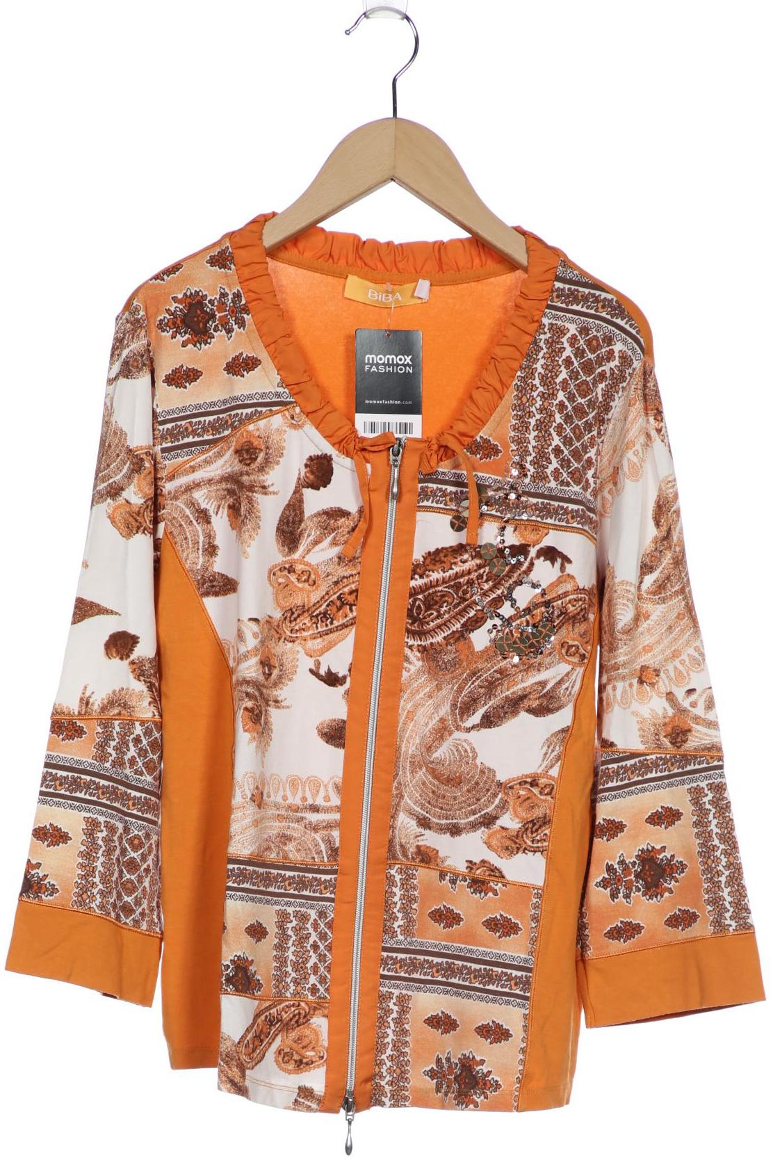 

BiBA Damen Strickjacke, orange, Gr. 42