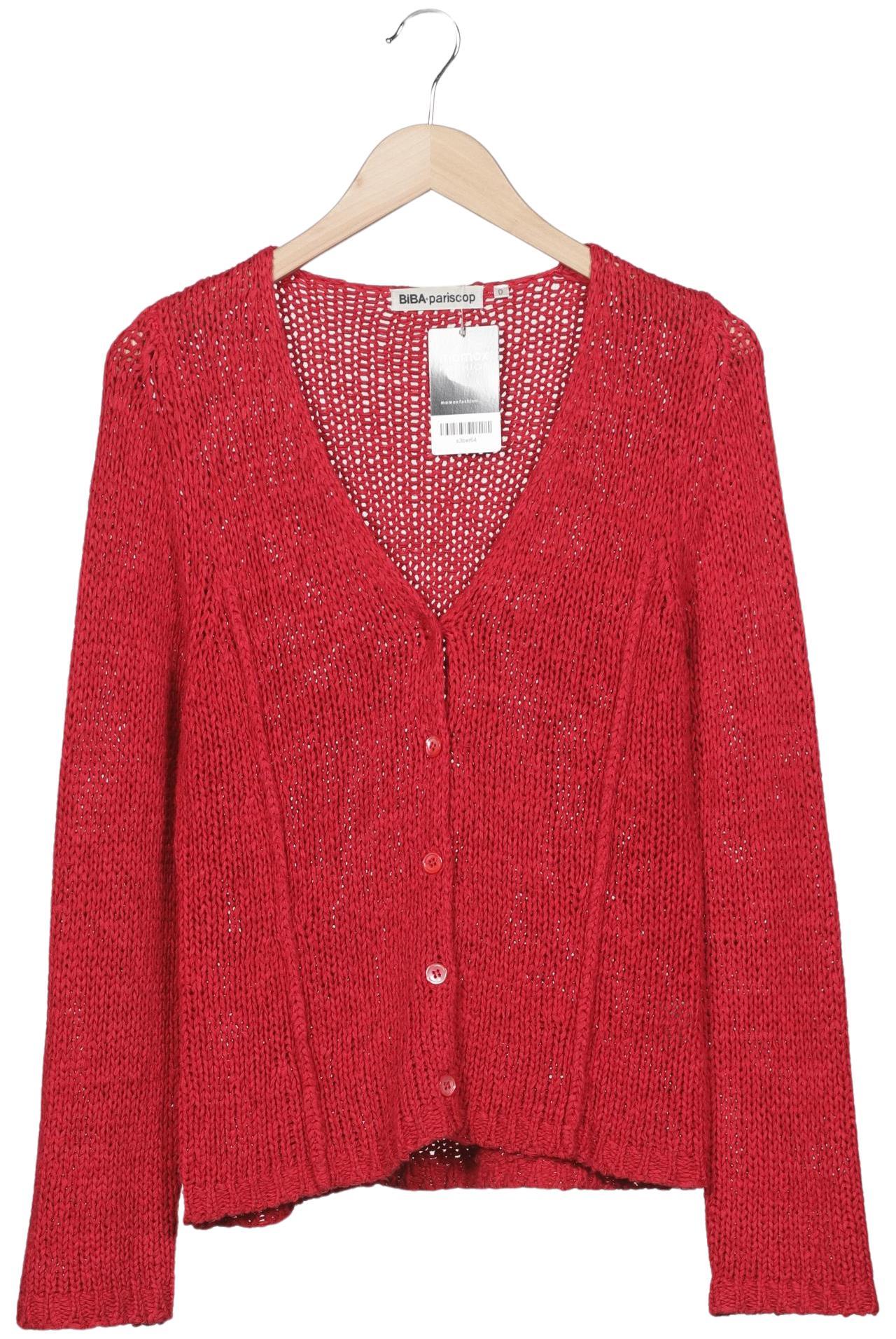 

BiBA Damen Strickjacke, rot, Gr. 38
