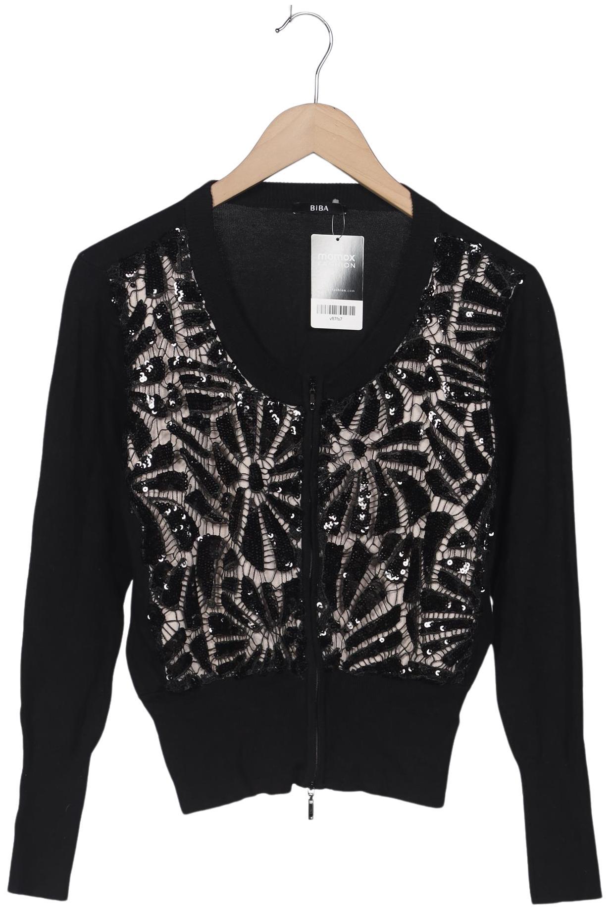 

BiBA Damen Strickjacke, schwarz, Gr. 36