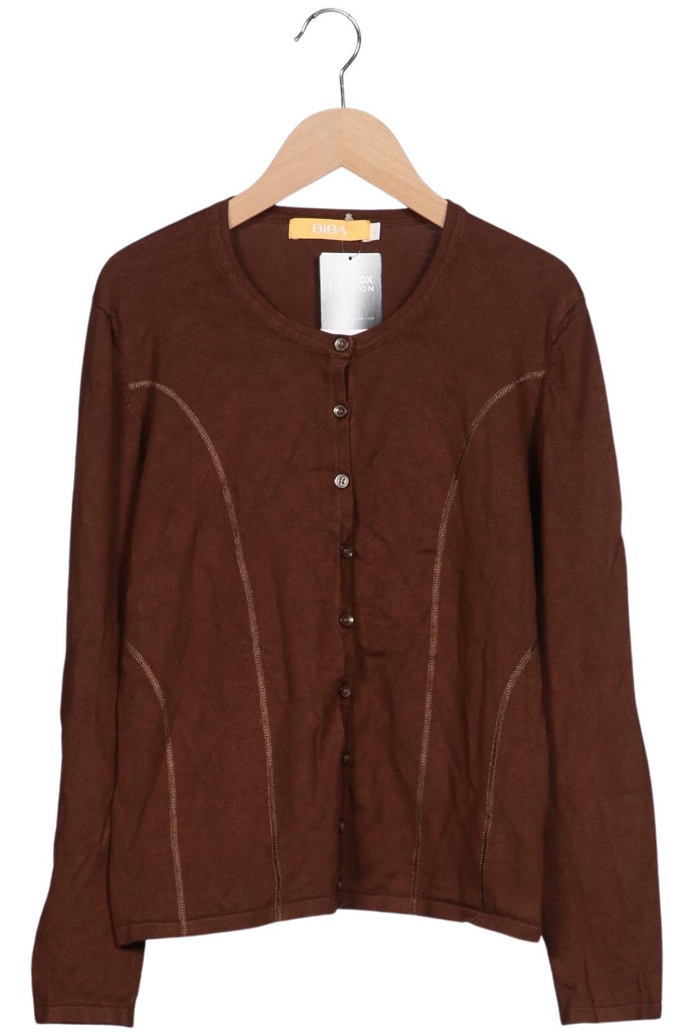 

BiBA Damen Strickjacke, braun, Gr. 38