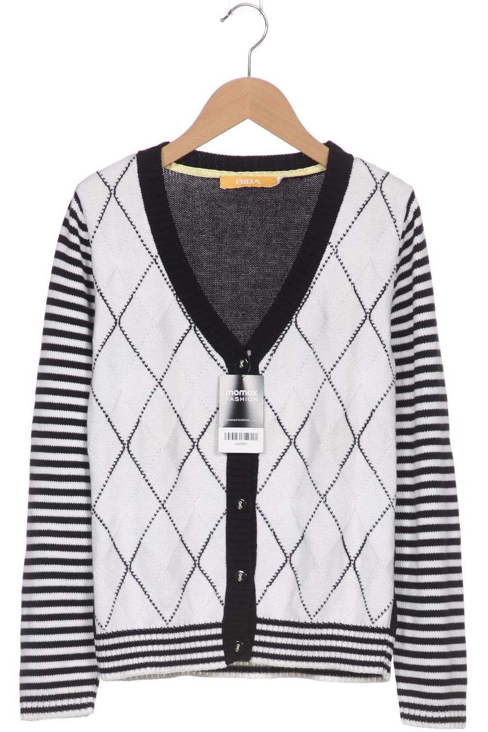

BiBA Damen Strickjacke, weiß, Gr. 34