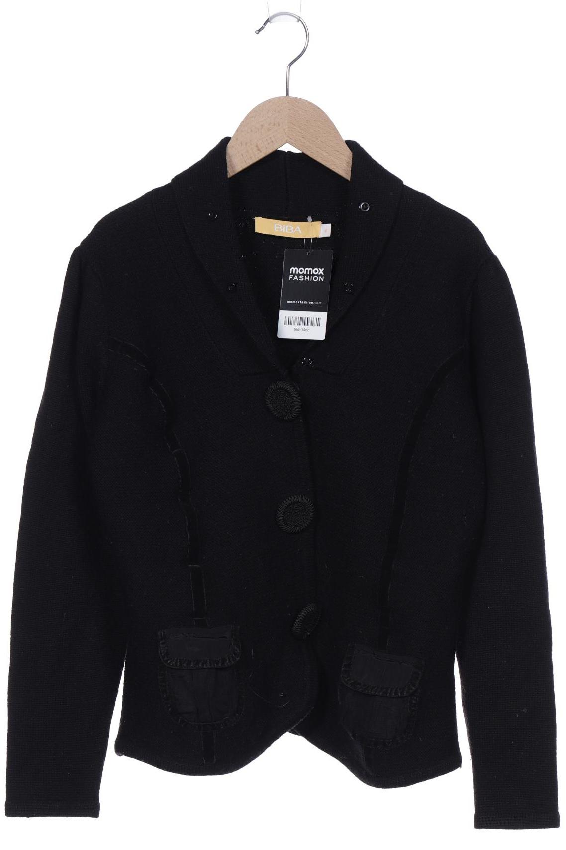 

BiBA Damen Strickjacke, schwarz, Gr. 38