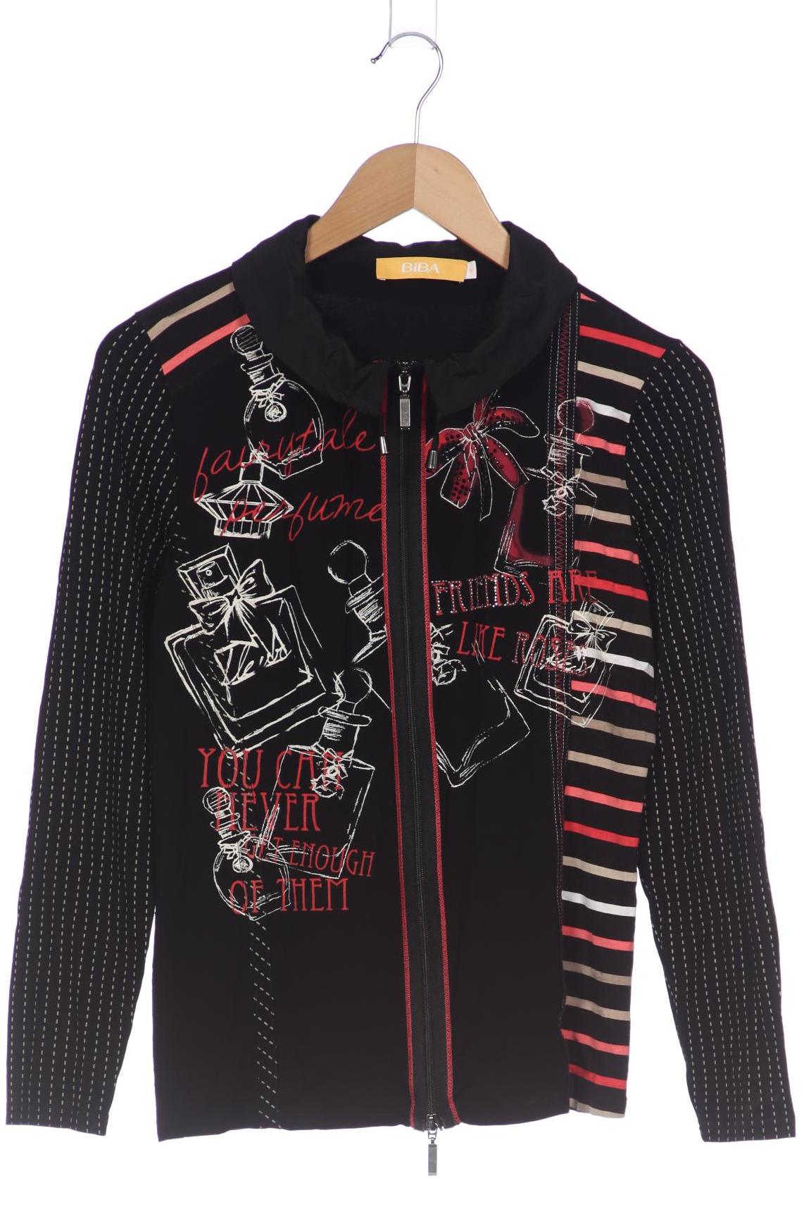 

BiBA Damen Sweatshirt, schwarz, Gr. 38